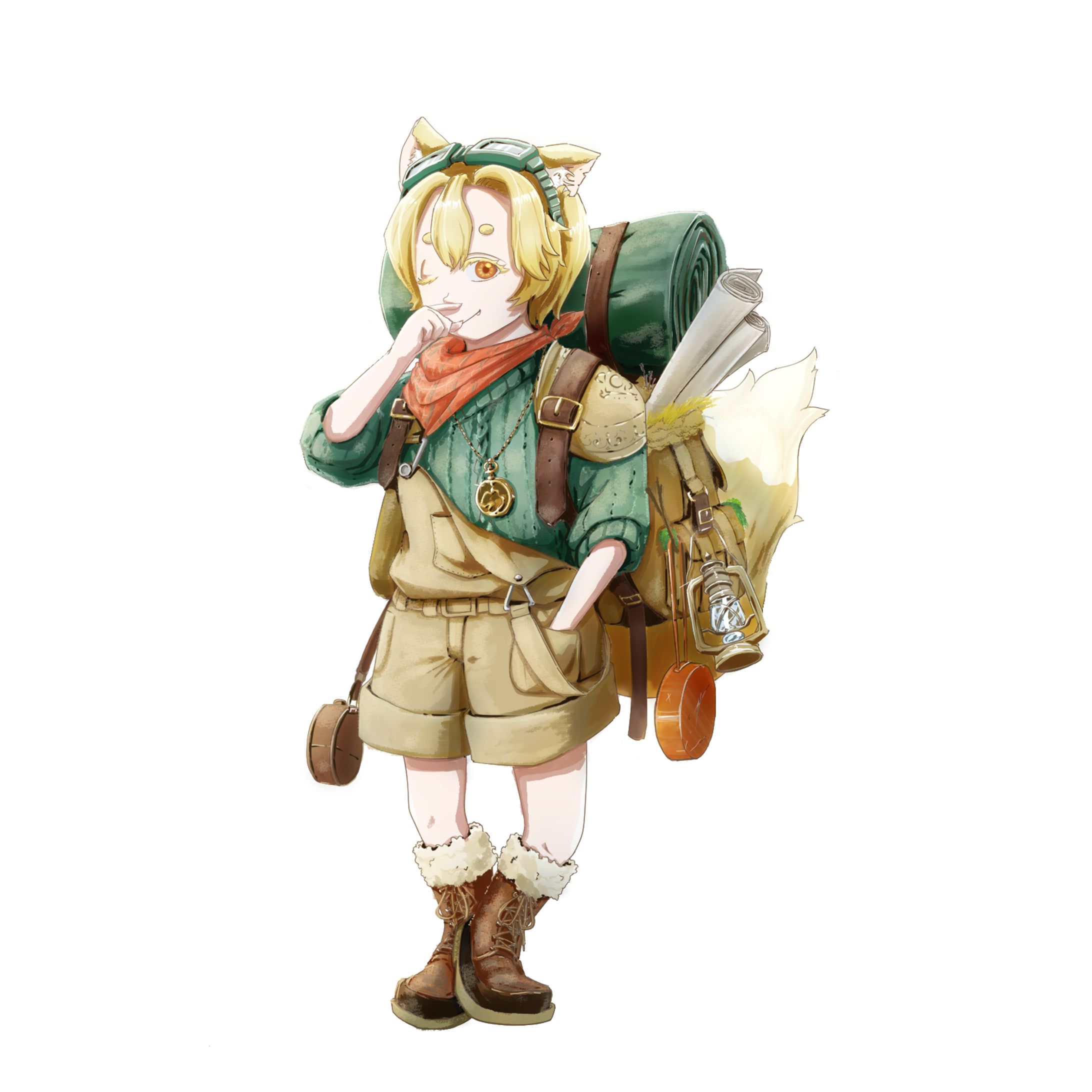 【キャラクターデザイン】Vtuberサンプル-1