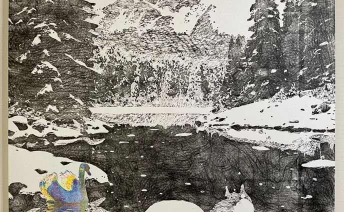 2018年、版画