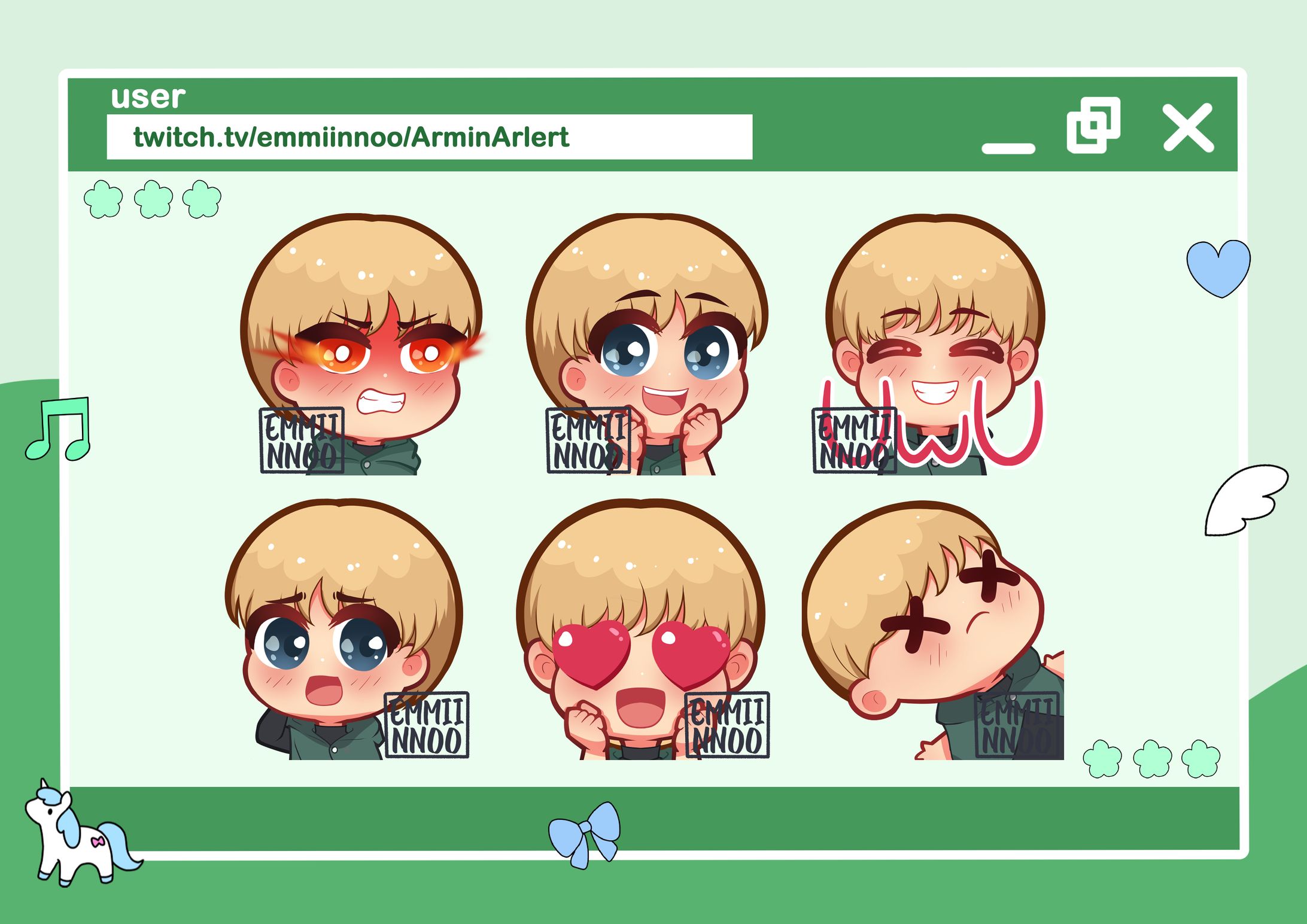 Armin Arlert AOT Emotes-1