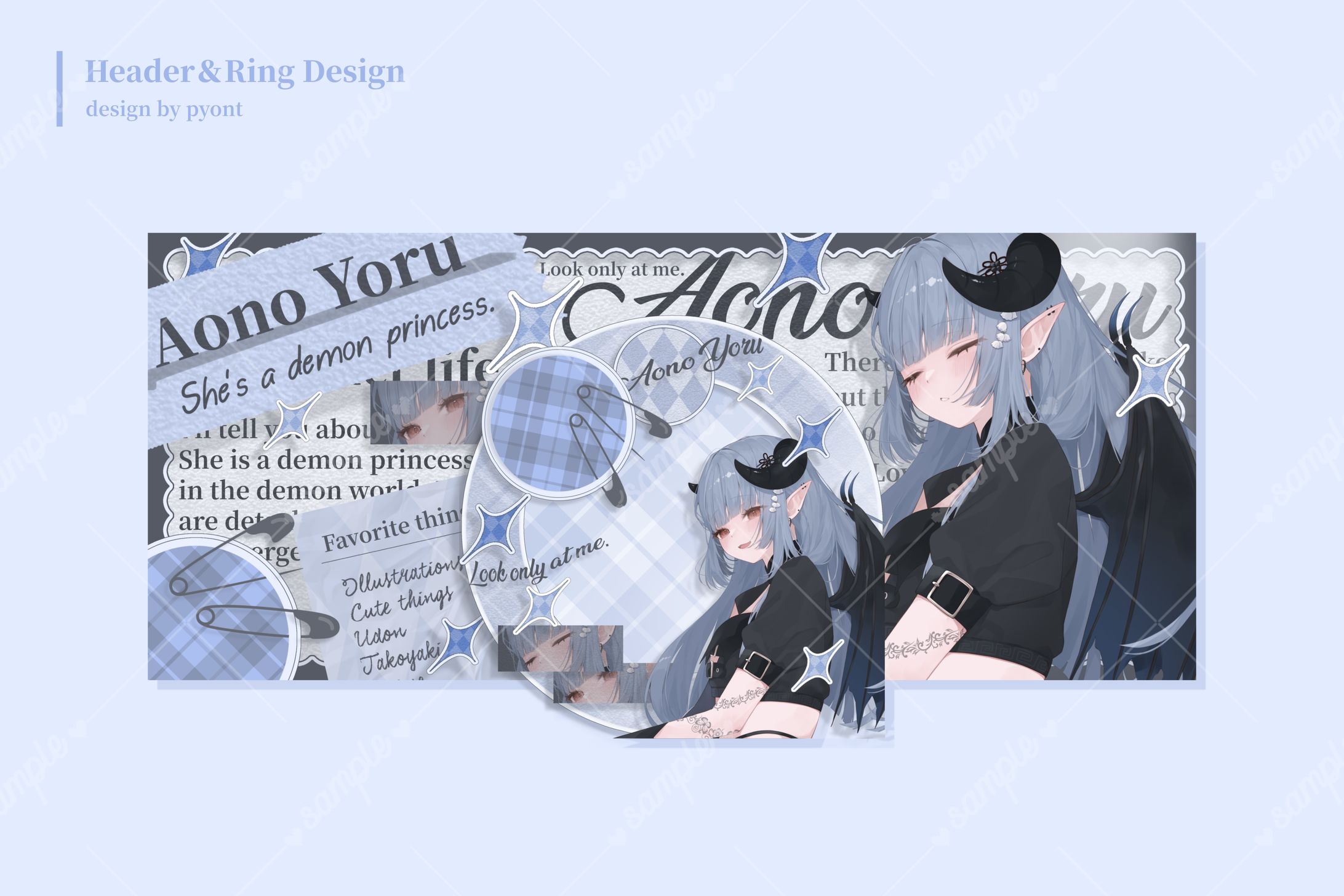 IRIAMヘッダーリングセット/壁紙類-1