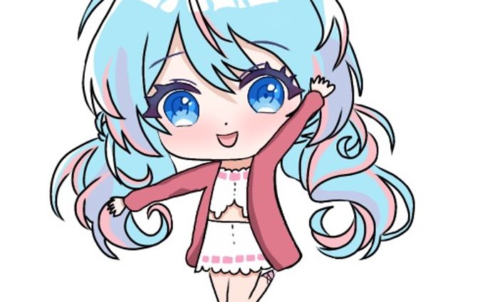 配信用ミニキャラクター