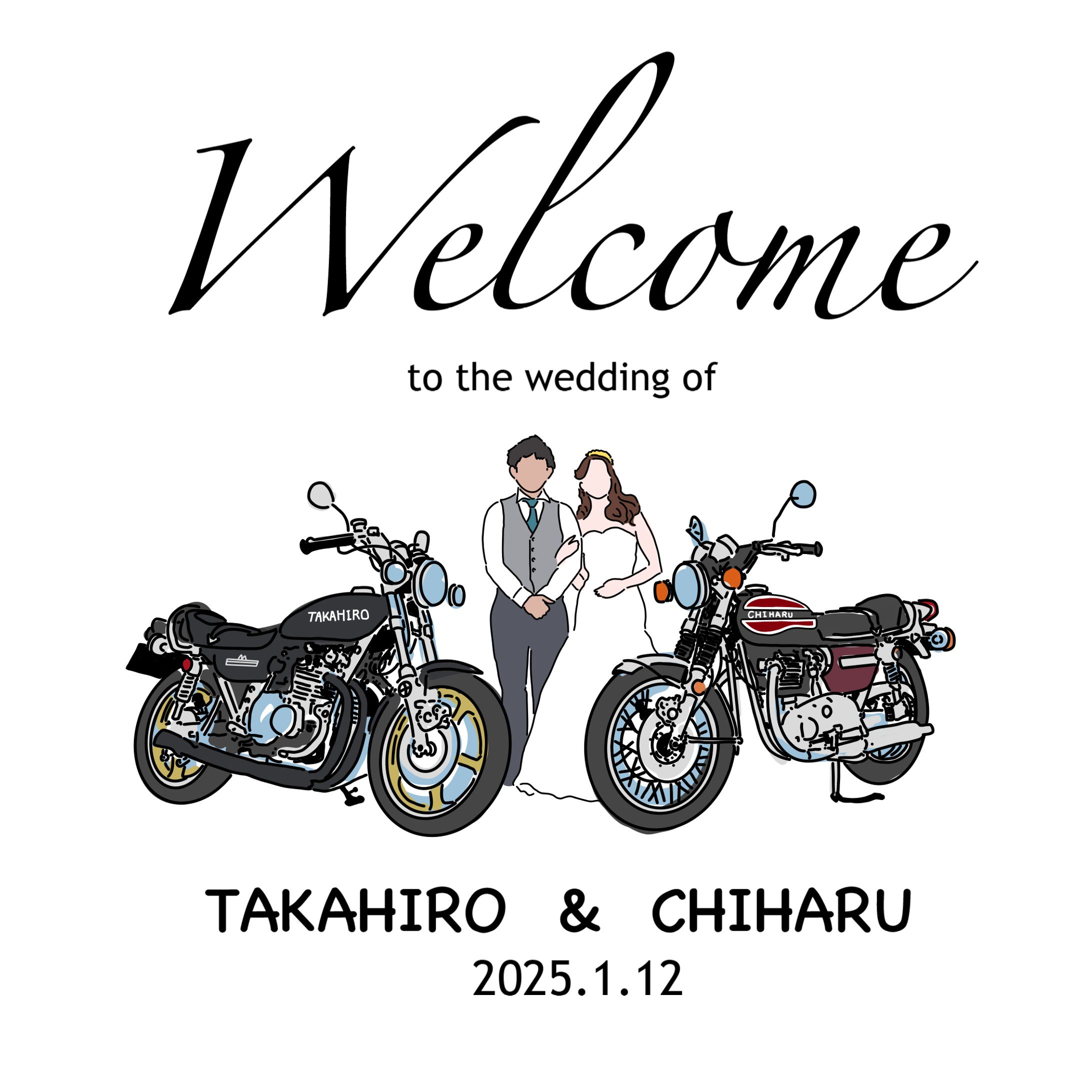 ウェルカムボード💍-1