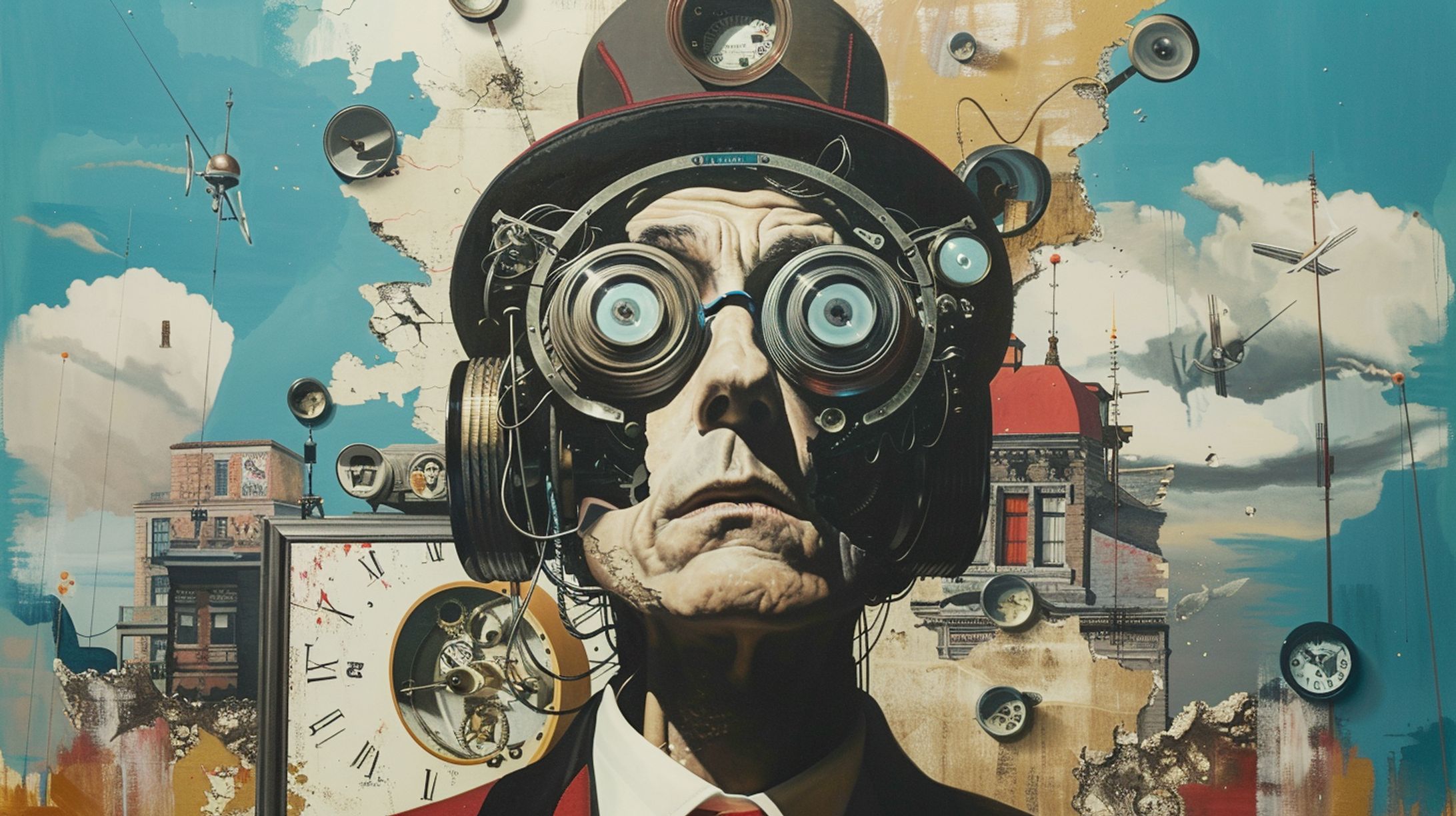 ダリ風抽象画-1