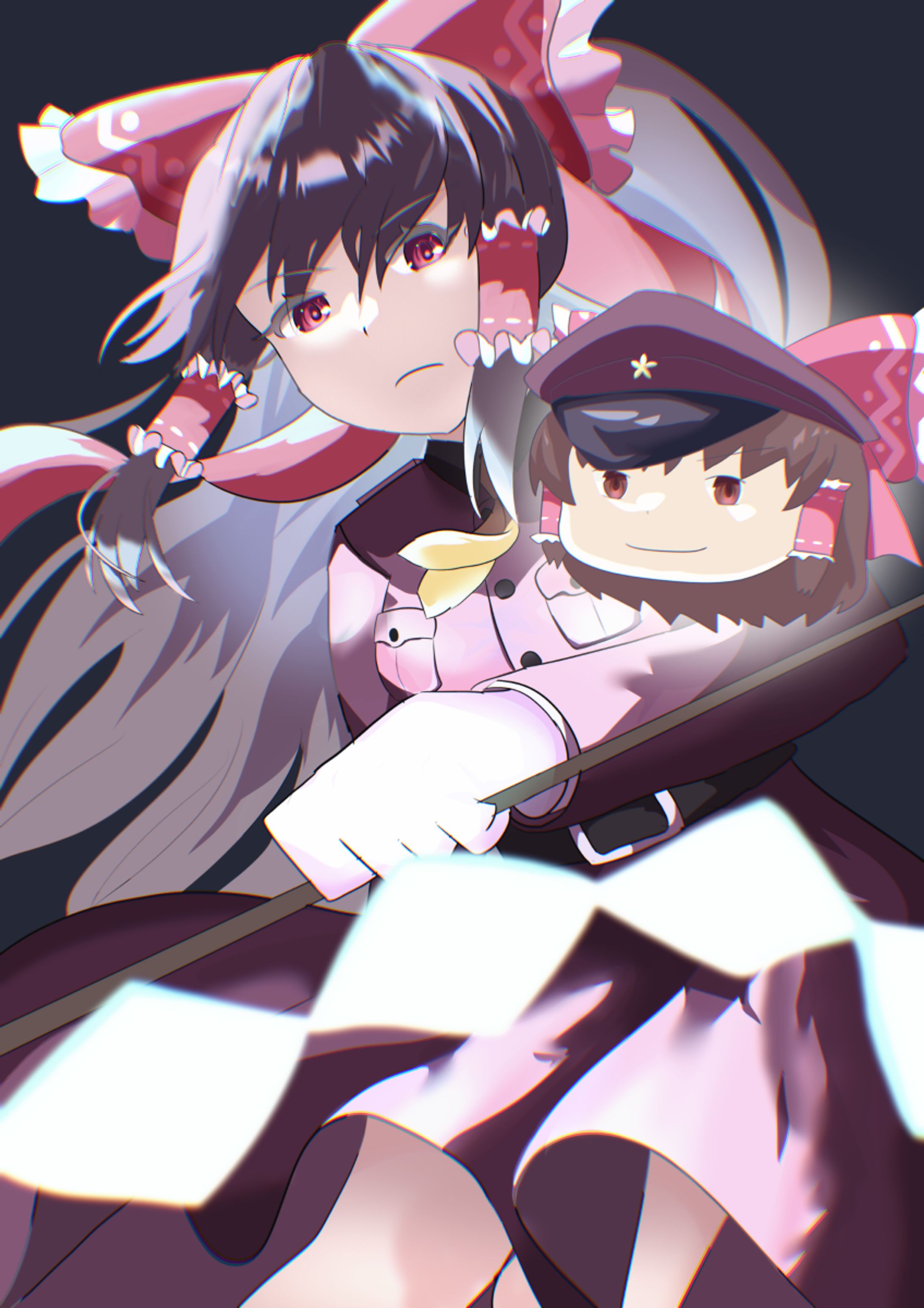 軍服霊夢さんたち-1