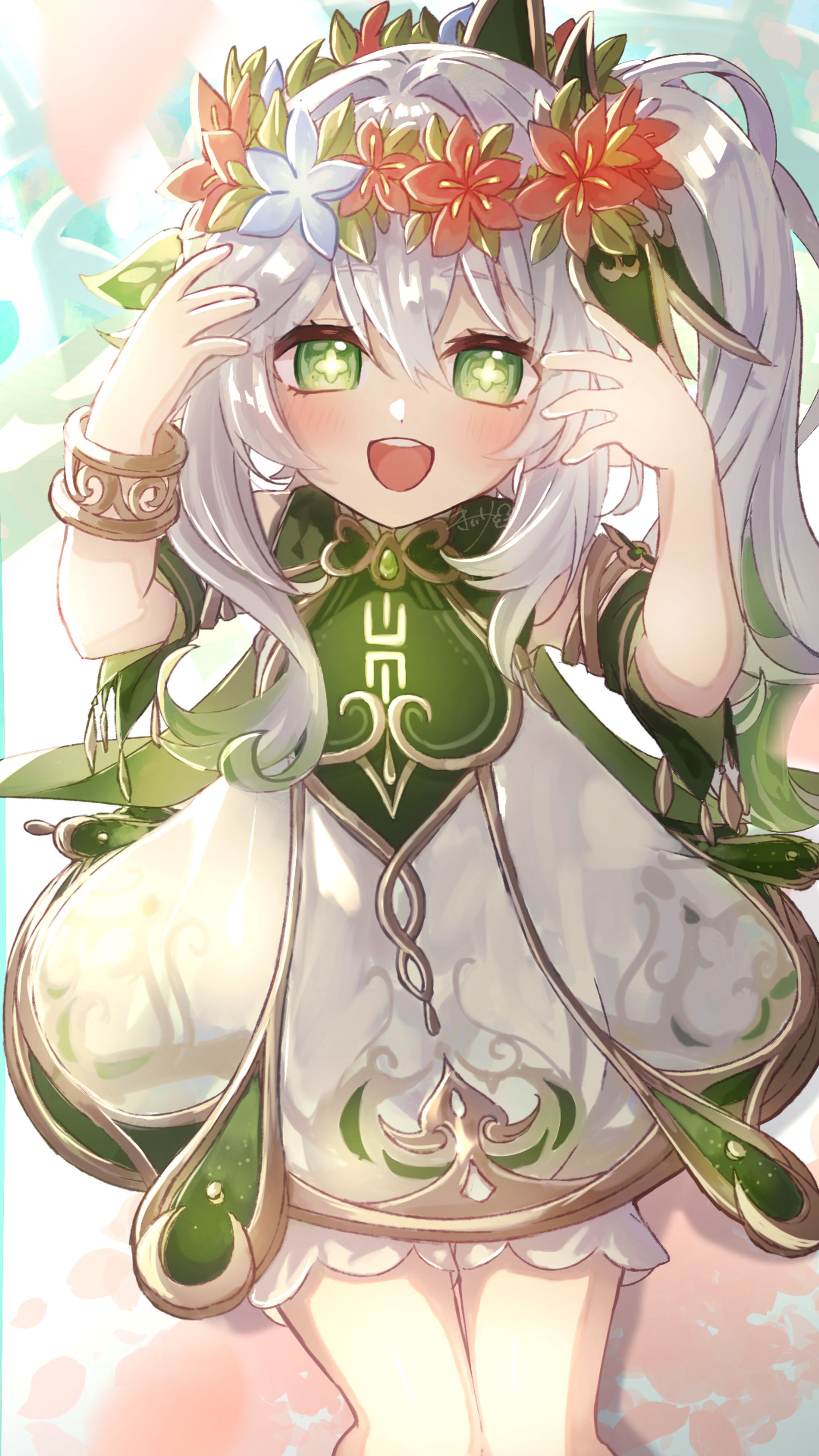 原神 ナヒーダ 手描きイラスト ファンアート 原神 ナヒーダ 手描きイラスト ファンアート - メルカリ
