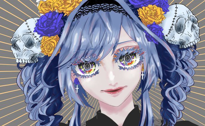 一枚絵、①【等身絵柄1】