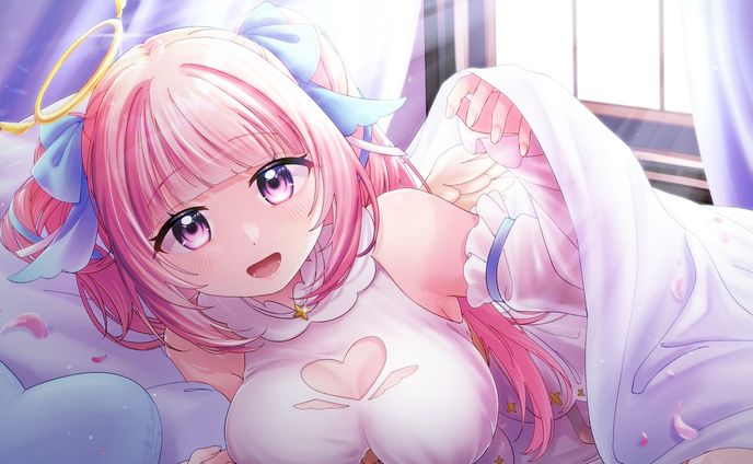 団栗むい様画集「ましゅまろり」寄稿イラスト