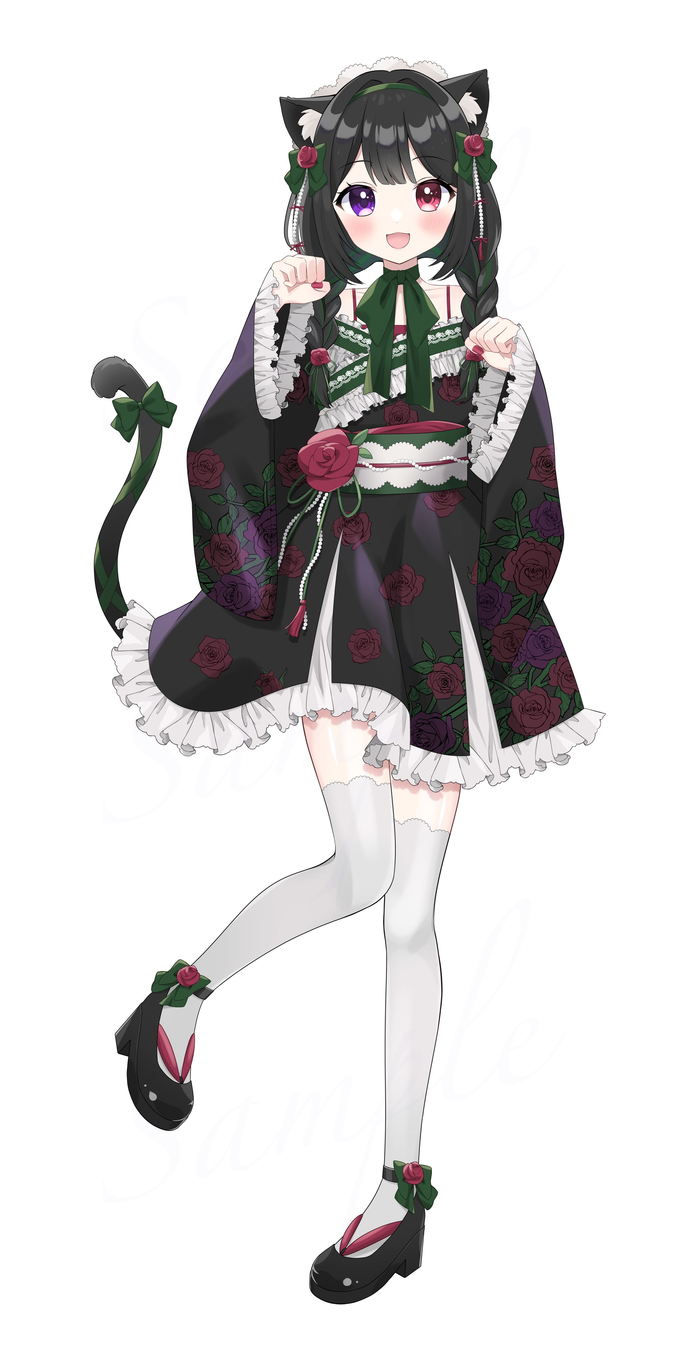 RoLiA CoCo様 新衣装立ち絵【和風ロリータ】-1