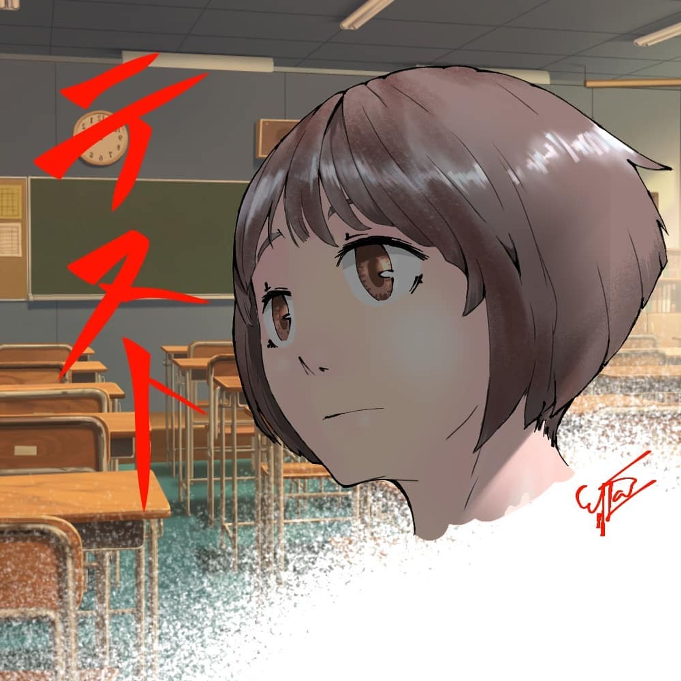 昨日からハマった、ibisPaint での作品です。
#絵描きさんと繋がりたい 
#絵描き 
#ibispaint 
#おためし 
#顔 
#speedpaint 
#timelapse 
#drawing-1