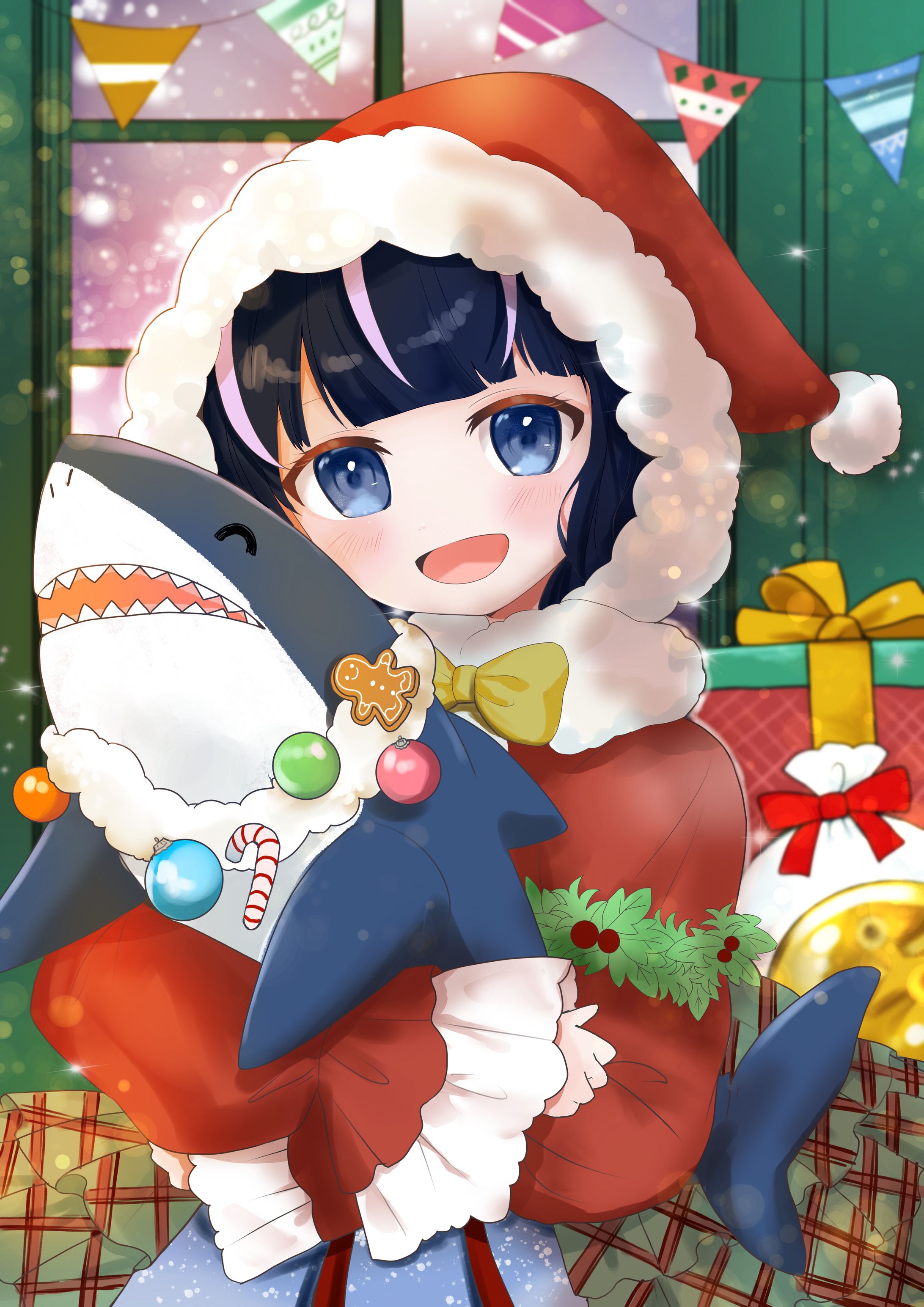個人様ご依頼クリスマスイラスト-1