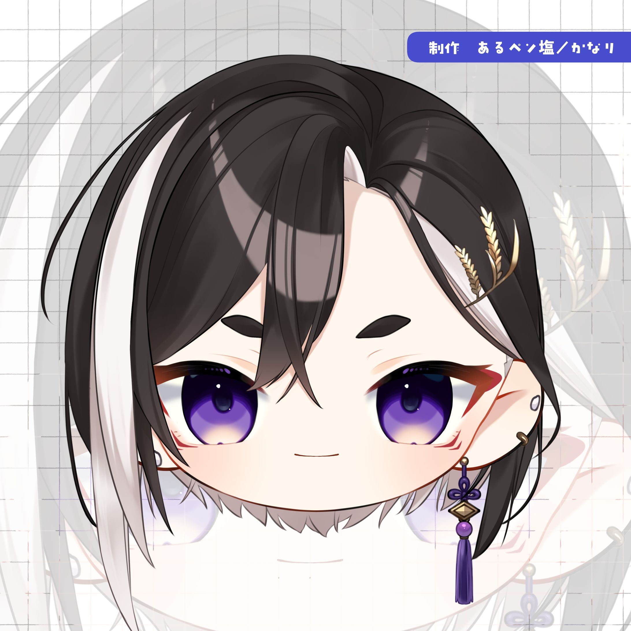 【project】鴉羽米丸 様【おまんじゅうモデル】-1