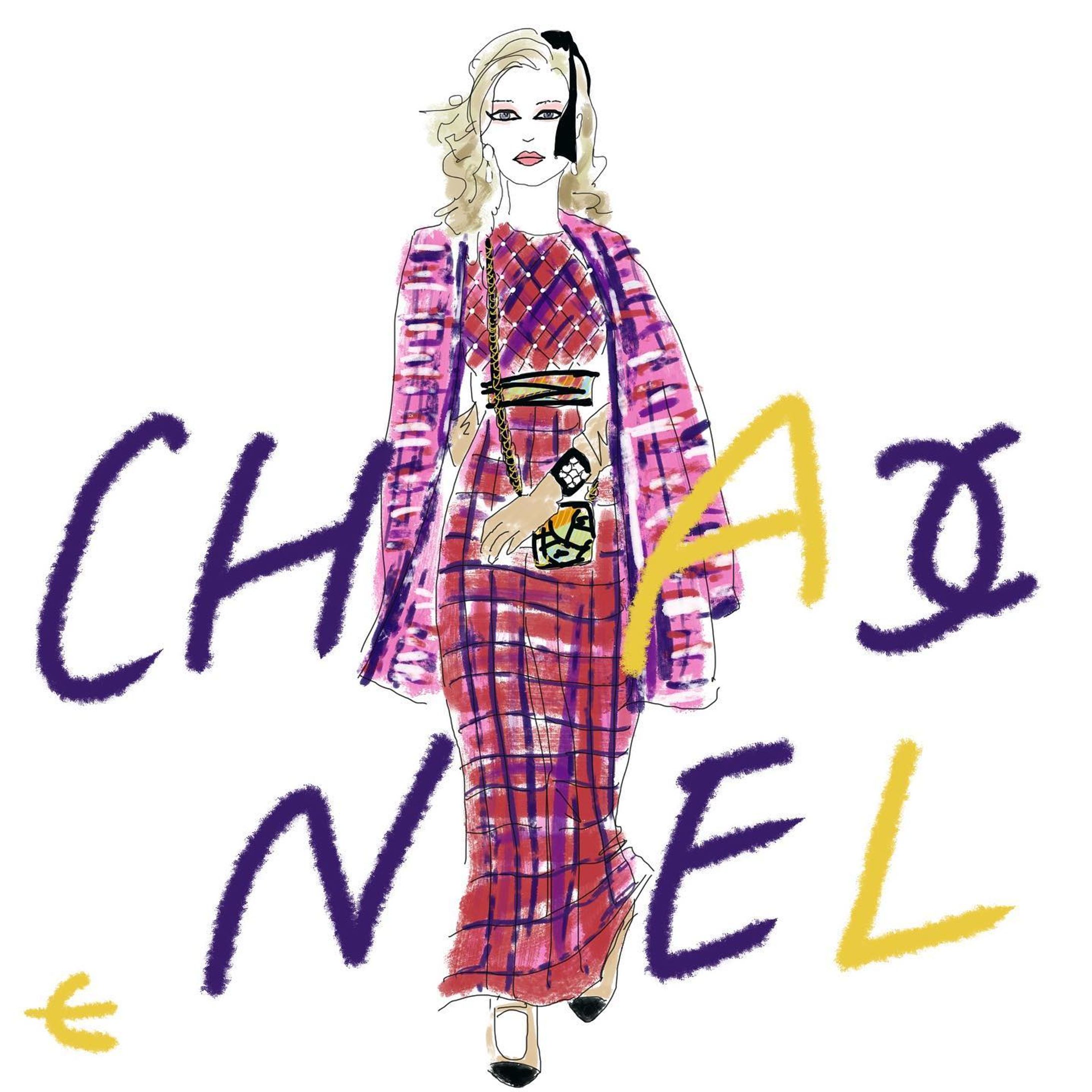 ー
CHANELかわよい❤️💙💜💛

#chanelshow #chanelrunway #chanelcollection #chaneltweed #chaneltweedjacket #setup #fashionillustrators #voguemagazine #le19m #modemagazine #highfashionmodel #シャネル #シャネルコスメ #ファッション誌 #ランウェイ #ツイード #セットアップコーデ #ファッションイラストレーター #パールピアス #リボンヘアアレンジ #チェーンバッグ #デパコス #チェックスカート 
#雑誌付録 #グローブ #アート #パリ #スタイリング #パールアクセサリー #fsellie-1
