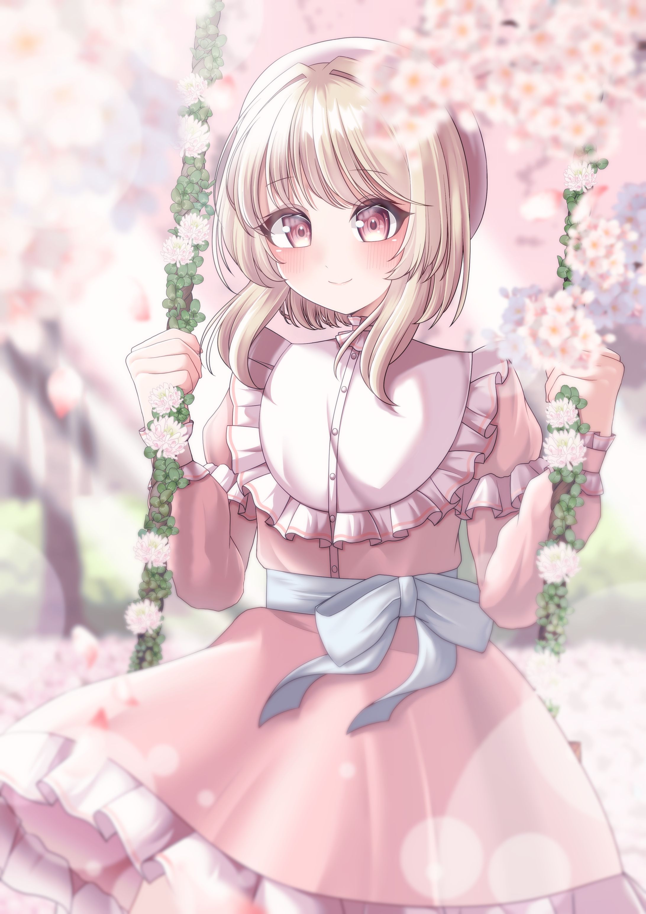 【一枚絵】春ロリータ-1
