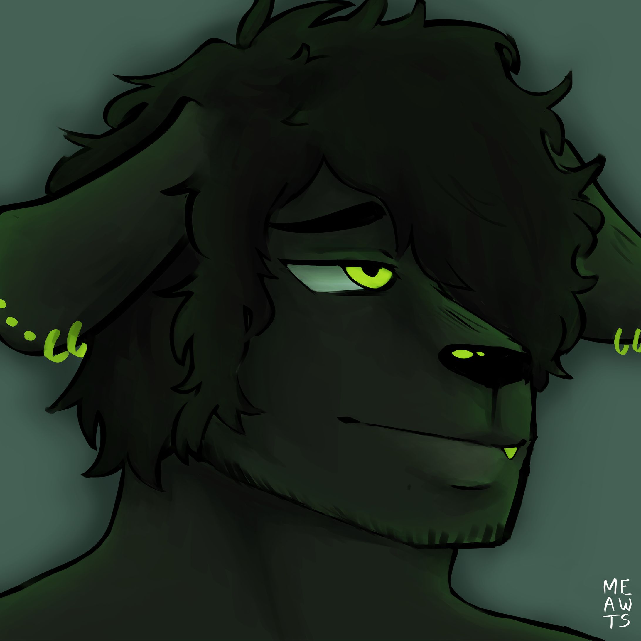 Headshot Poodle OC-1