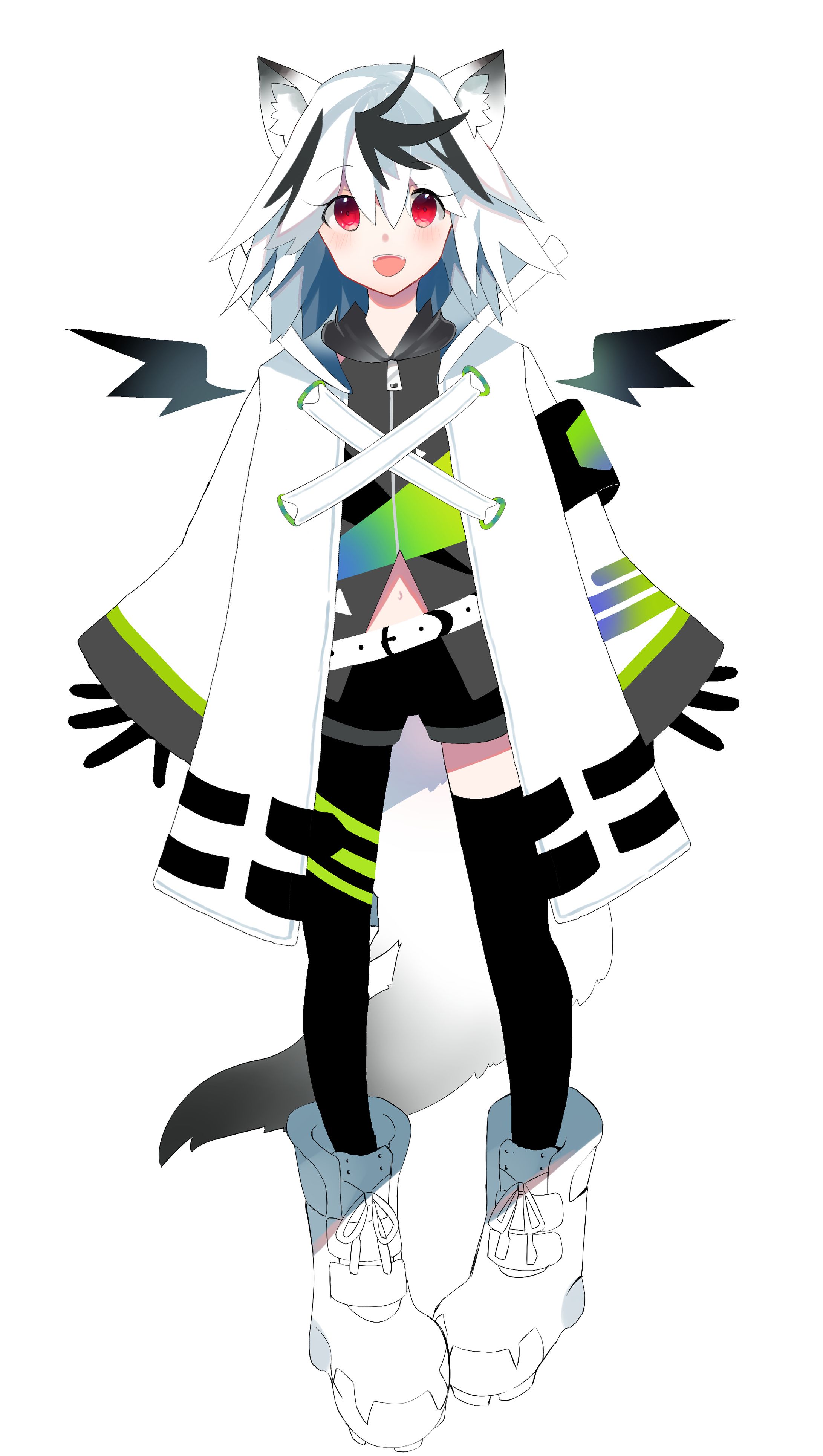 Vtuber キャラクターデザイン-1