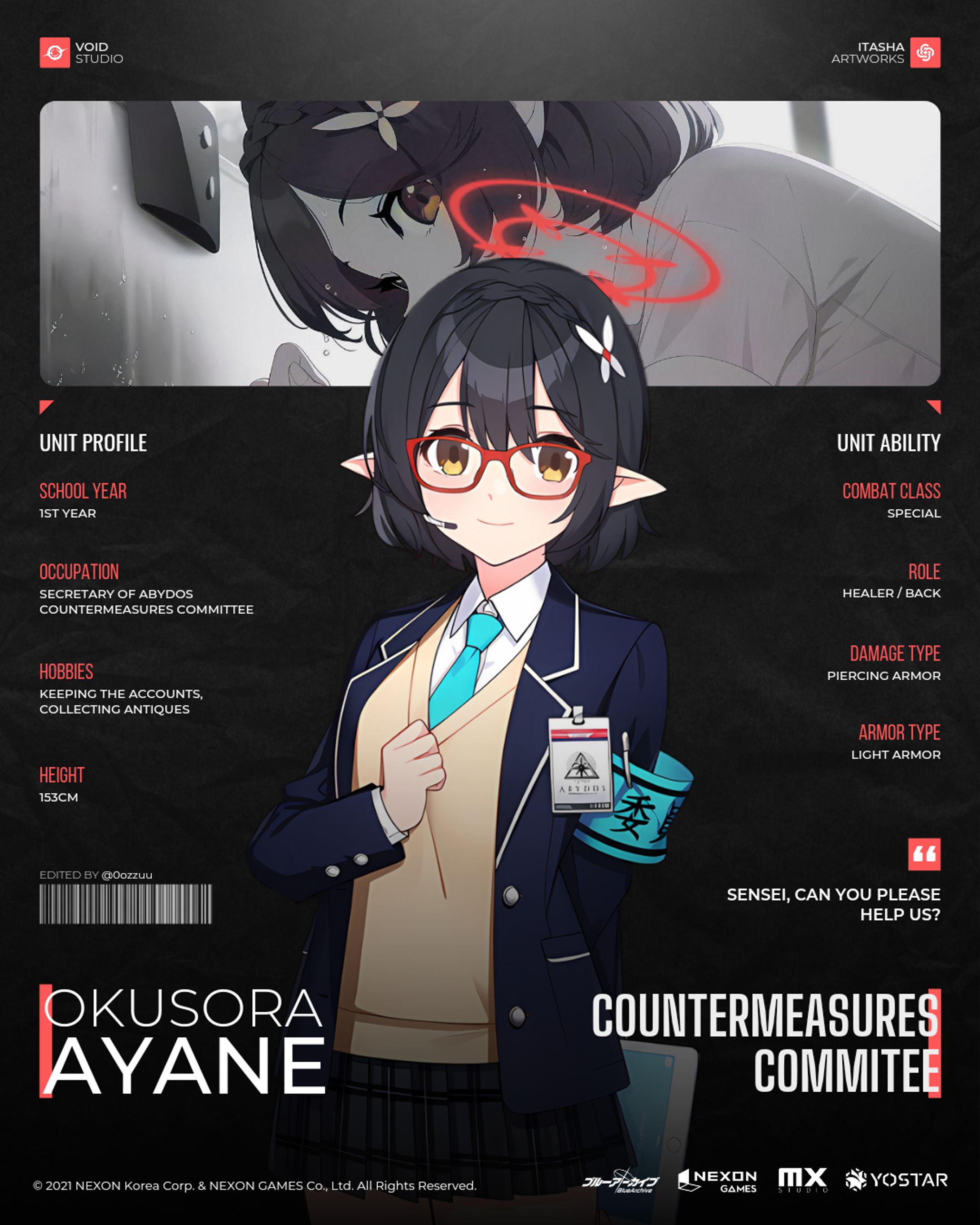 Okusora Ayane - Blue Archive-1
