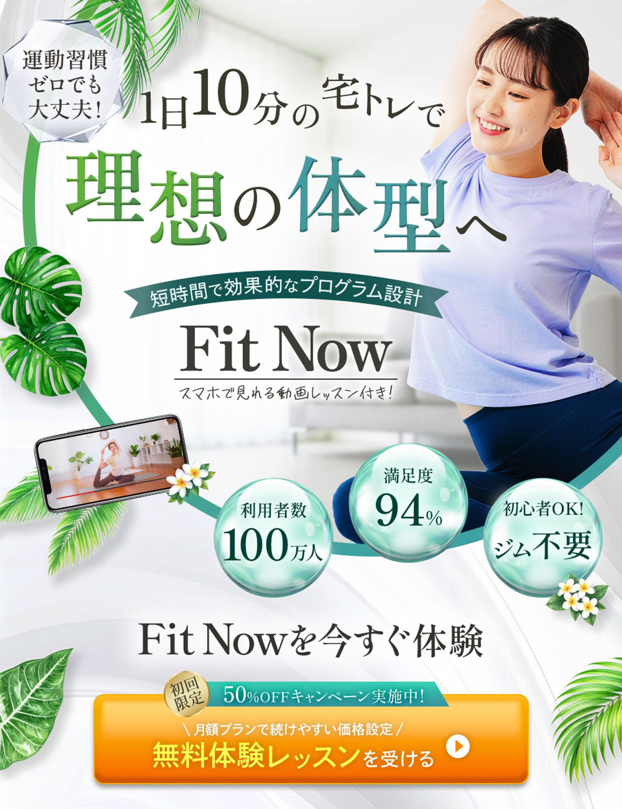 宅トレプログラム「Fit Now」 LP-1