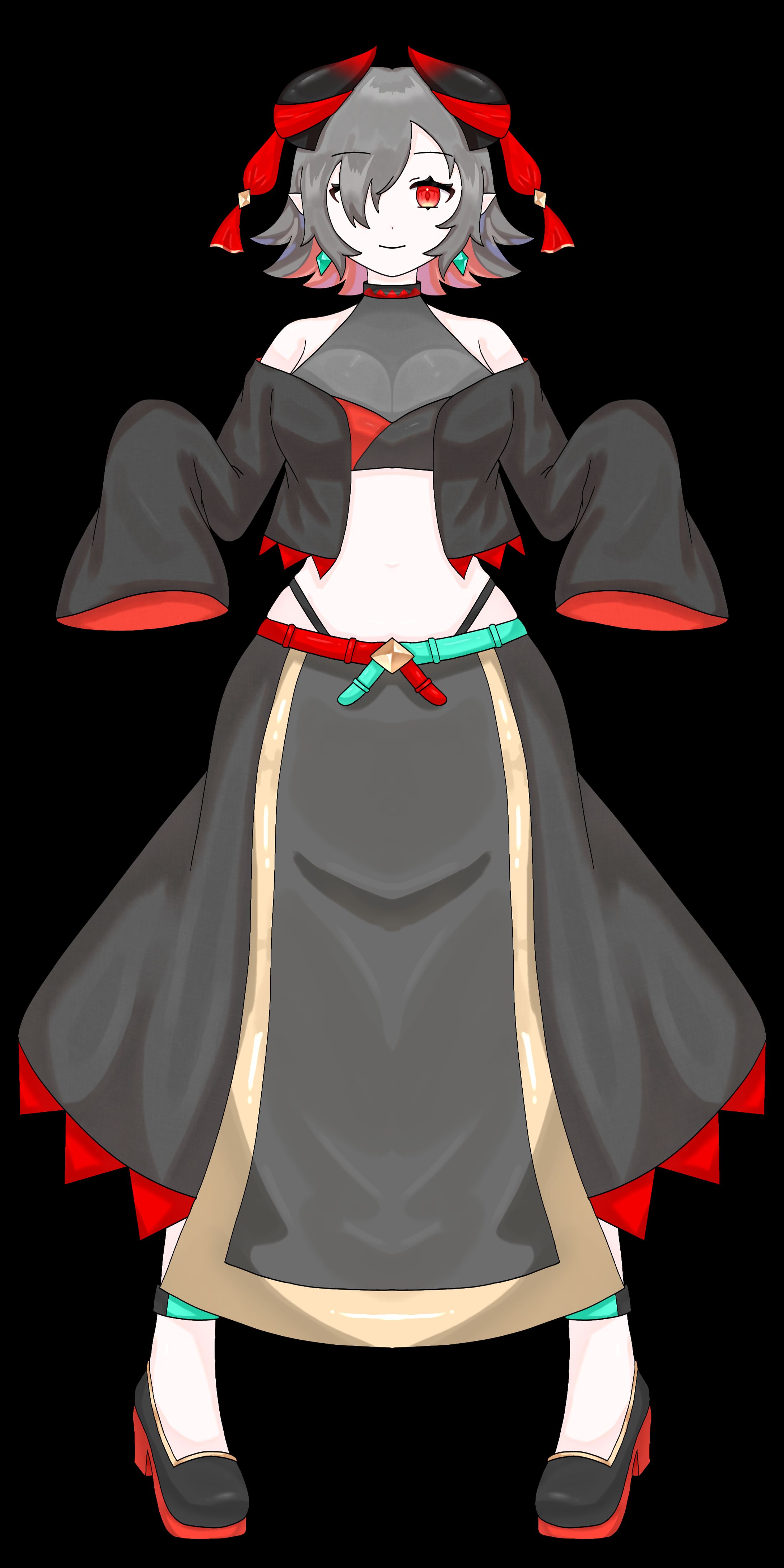 李姫 IRIAM立ち絵-1