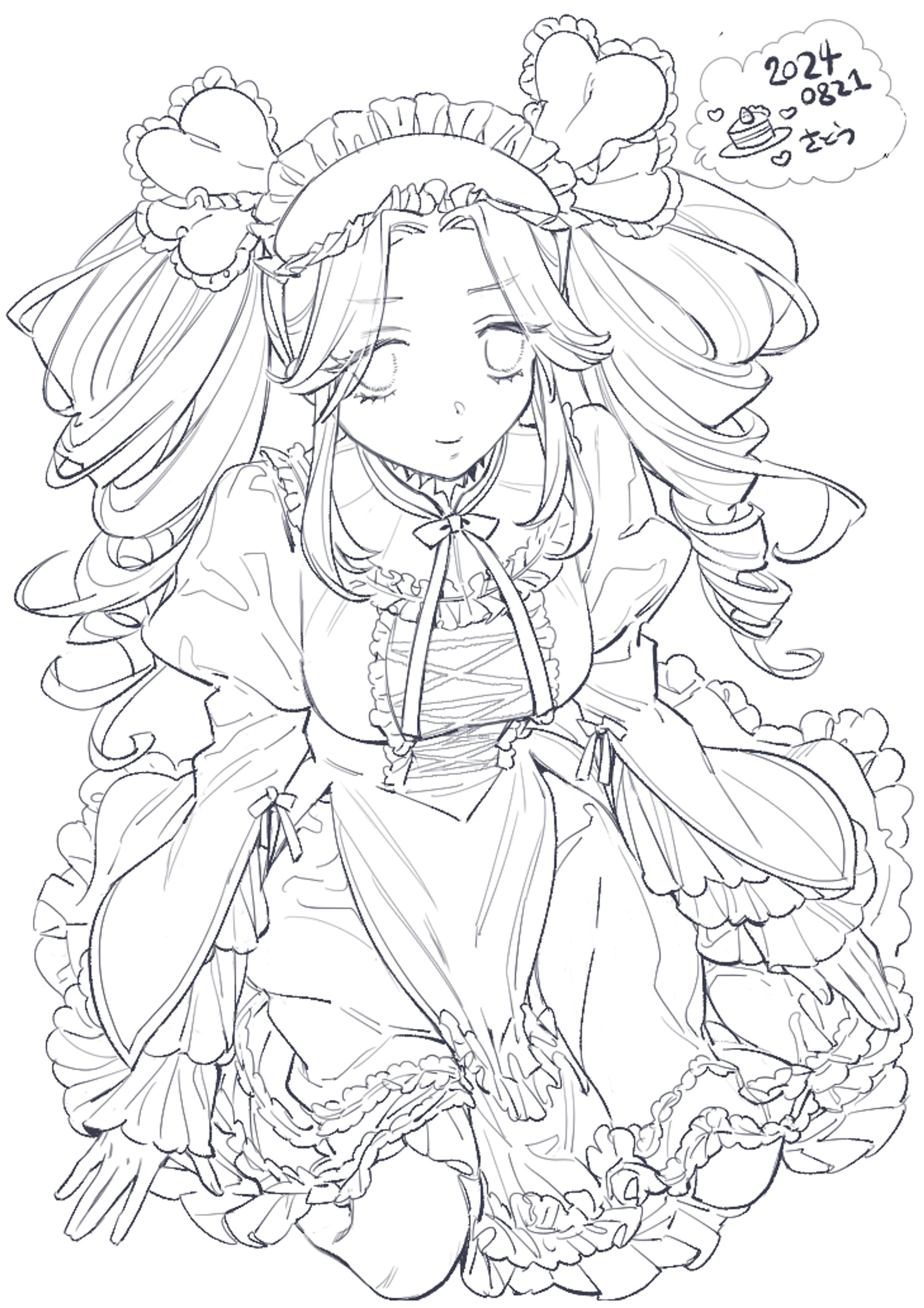 たんちゃん　ペアキャラ　手描き　イラスト　リクエスト たんちゃん様専用 ペアキャラ 手描き イラスト リクエスト 鬼滅の刃