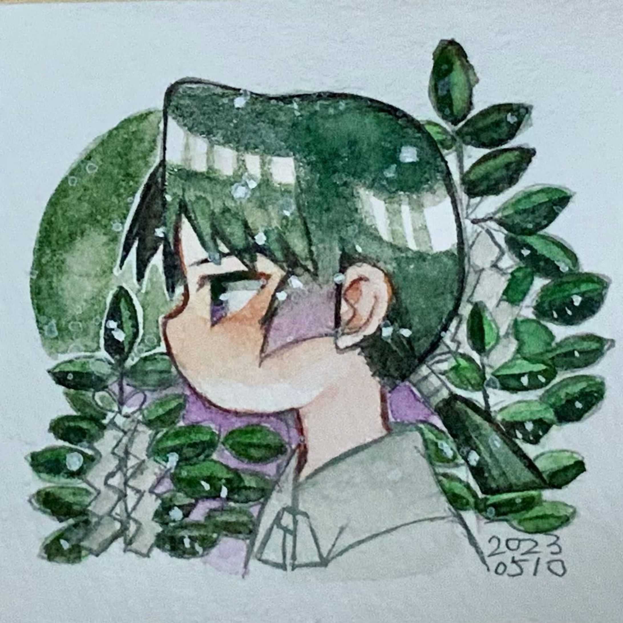 ミニ原画30枚チャレンジ
4枚目-1