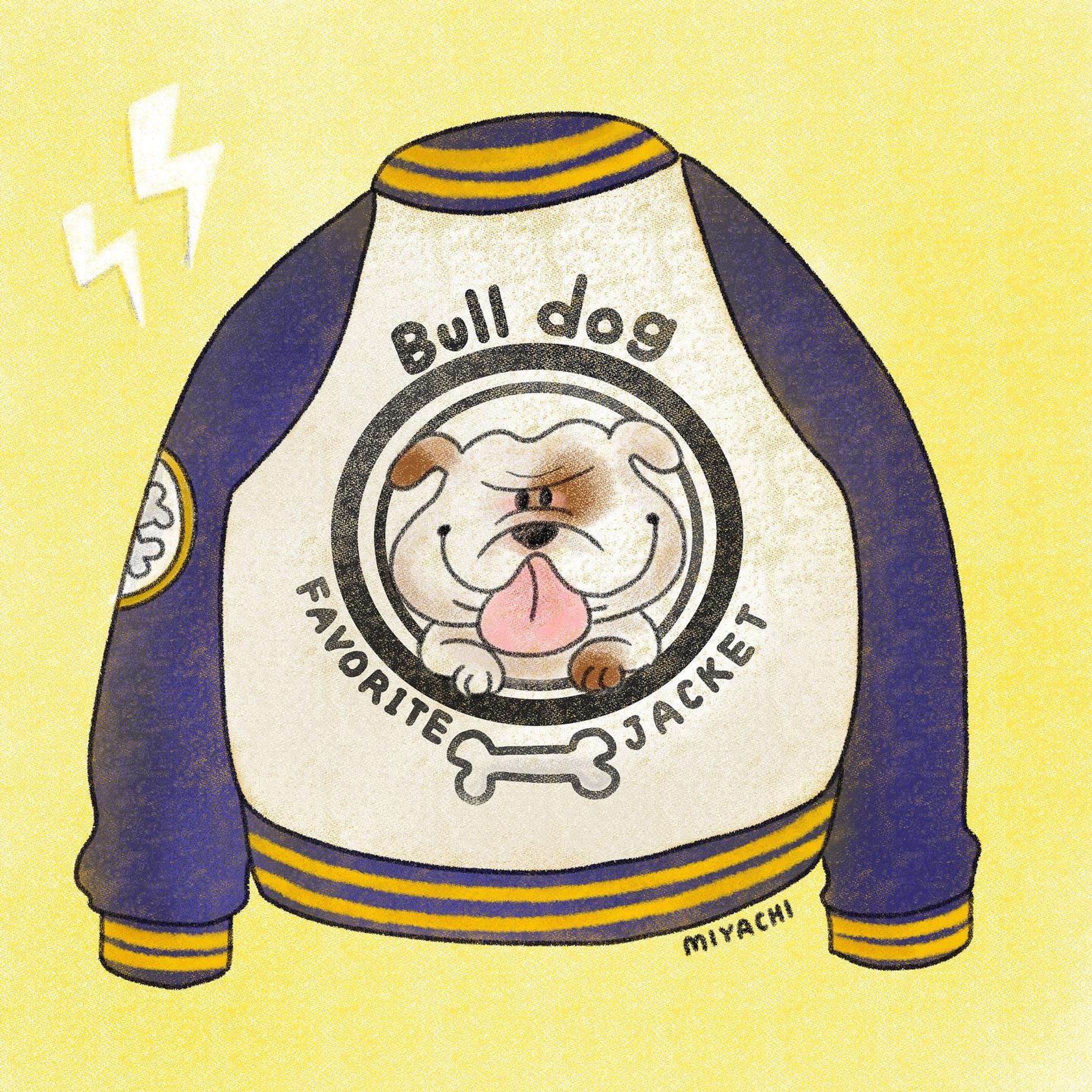 ブルドック好きのためのスタジャン

#イラストレーター#イラスト#デジタルイラスト#ファッションイラスト#犬スタグラム#犬#ブルドック#犬好き#illustrator#illustration#art#fashionillustration#dog#bulldog#dogstagram-1