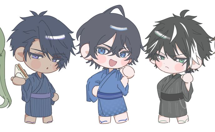 【二次創作】浴衣男性SD