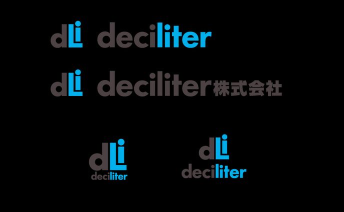 deciliter ロゴ制作
