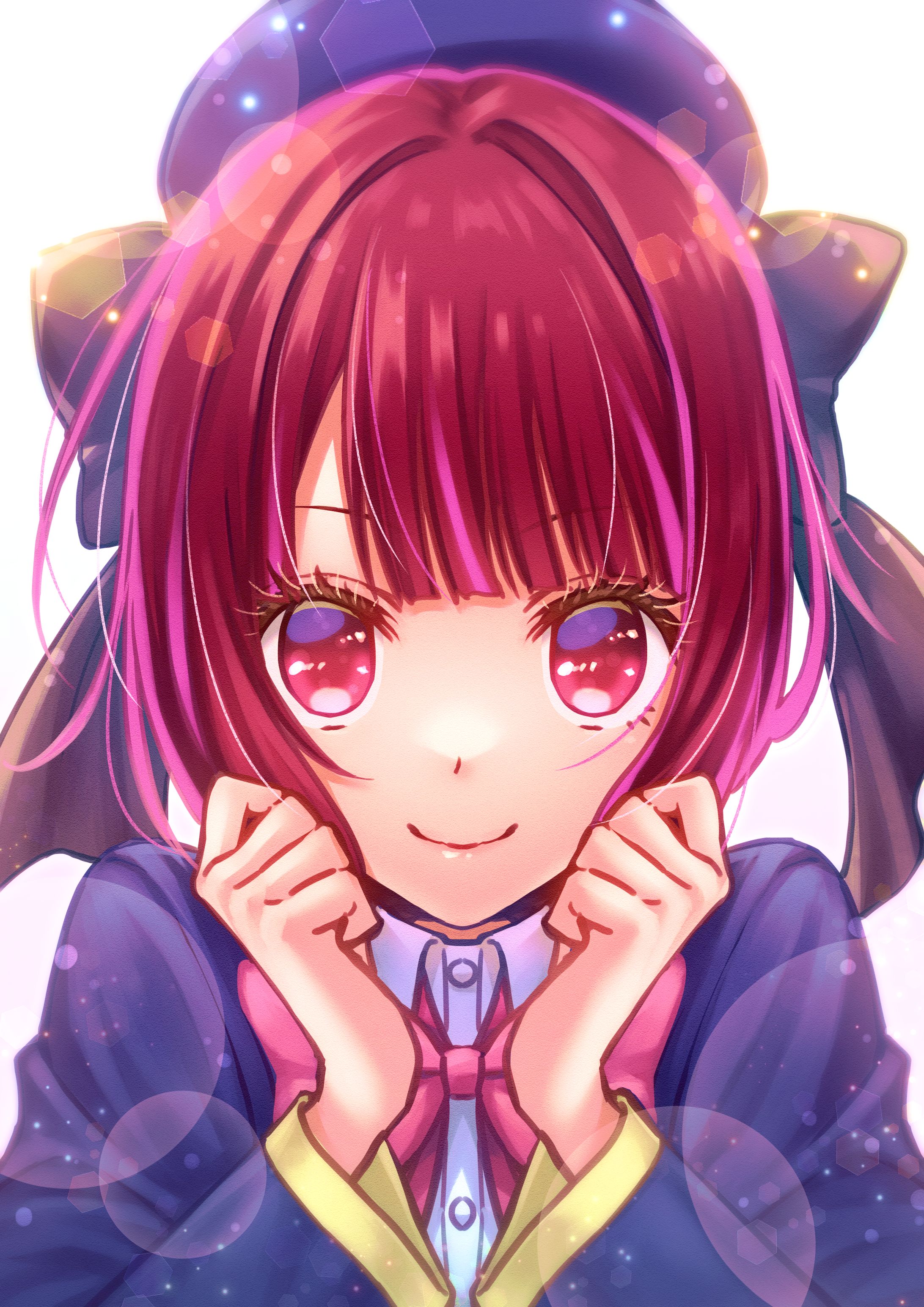 【推しの子】見つめるかなちゃん（照れ差分あり）-1