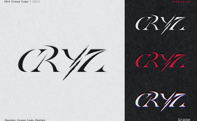 アイドルグループ「CRYZ」 活動ロゴ 