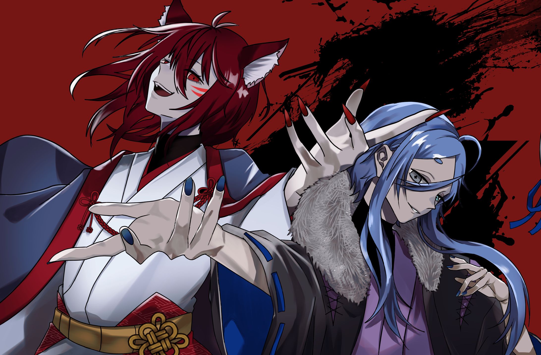 【MVイラスト】ブラッディ・グルーヴィ|柊狐月様、天鼓樹様-1