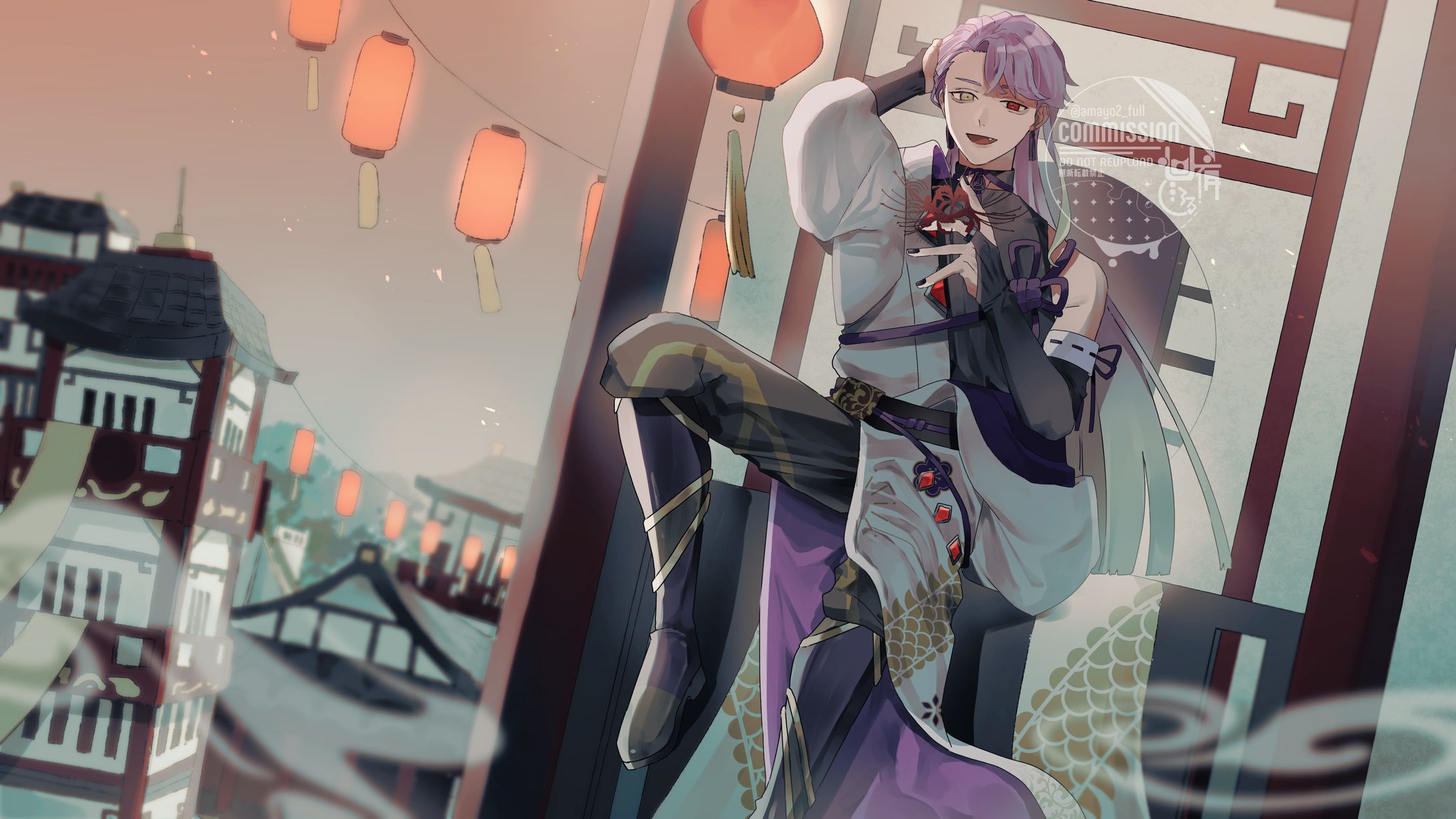 【ご依頼】一枚絵+IRIAM用立ち絵+SDイラスト-1