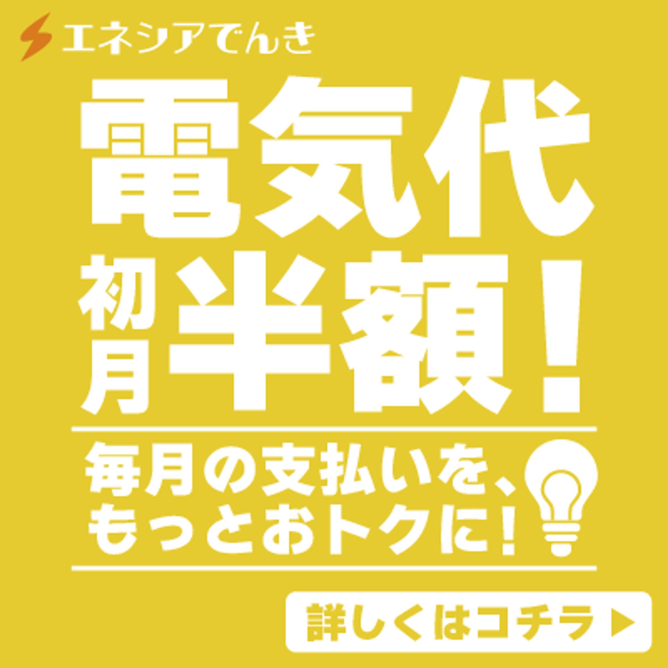 【架空】電力会社の広告バナー-1