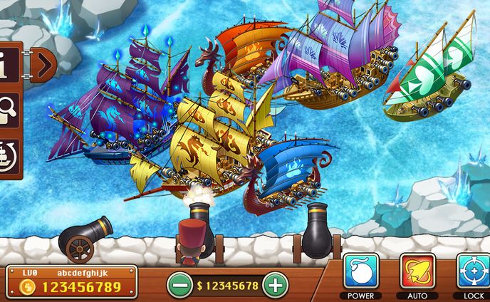 【遊戲UI設計】CrushPirateShip