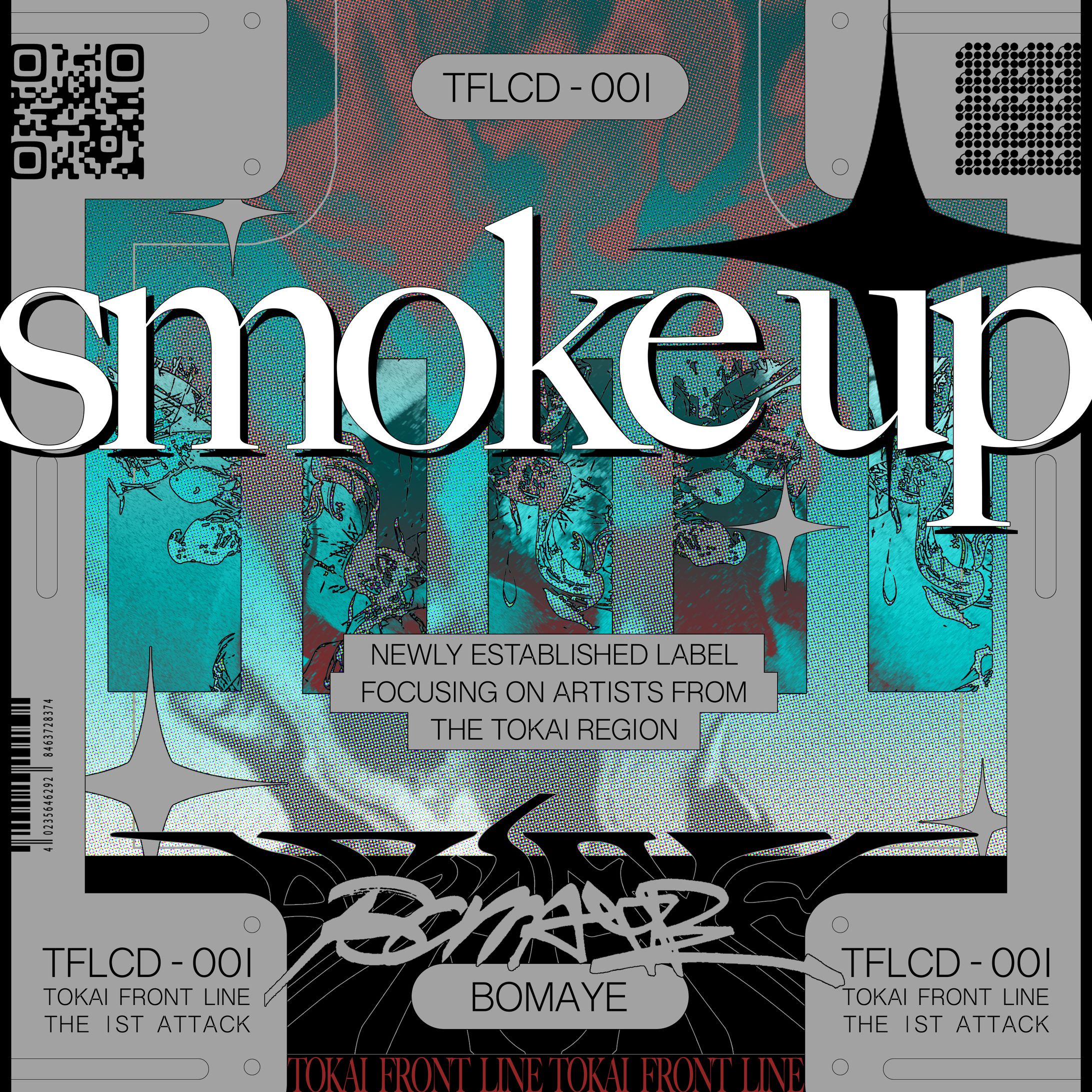 "smoke up" アートワーク制作-1