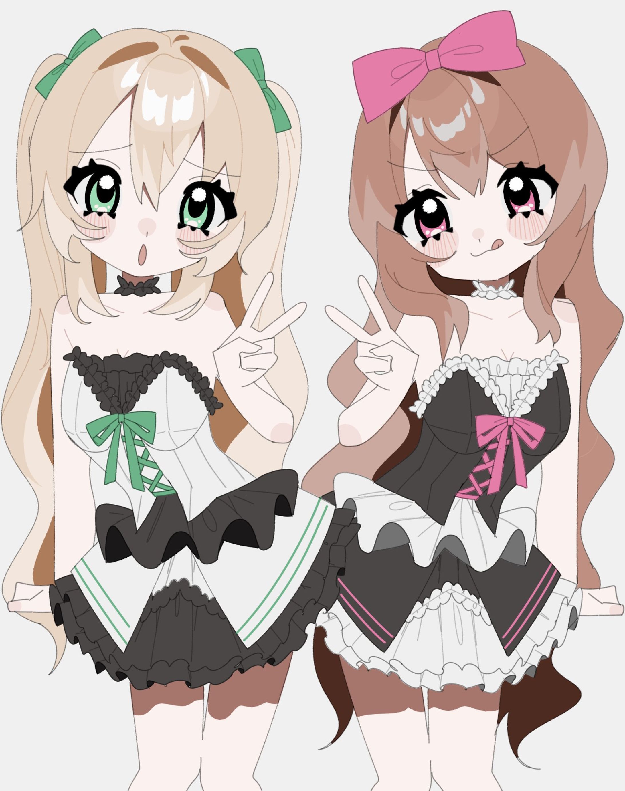 フリルの女の子-1