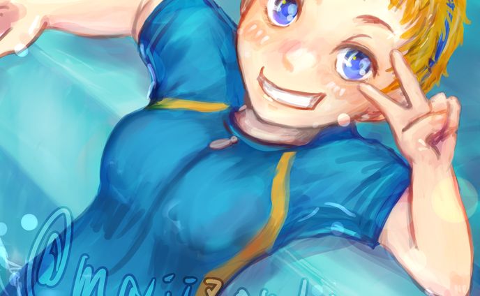 水泳女子