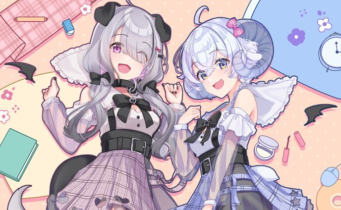 🟦星影ラピス様 「シス×ラブ」歌ってみたMV、グッズイラスト立ち絵