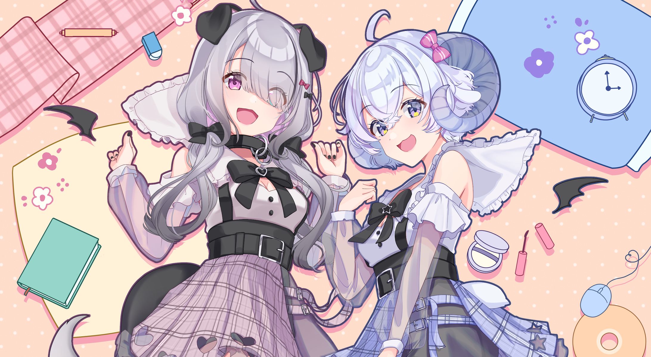 🟦星影ラピス様 「シス×ラブ」歌ってみたMV、グッズイラスト立ち絵-1