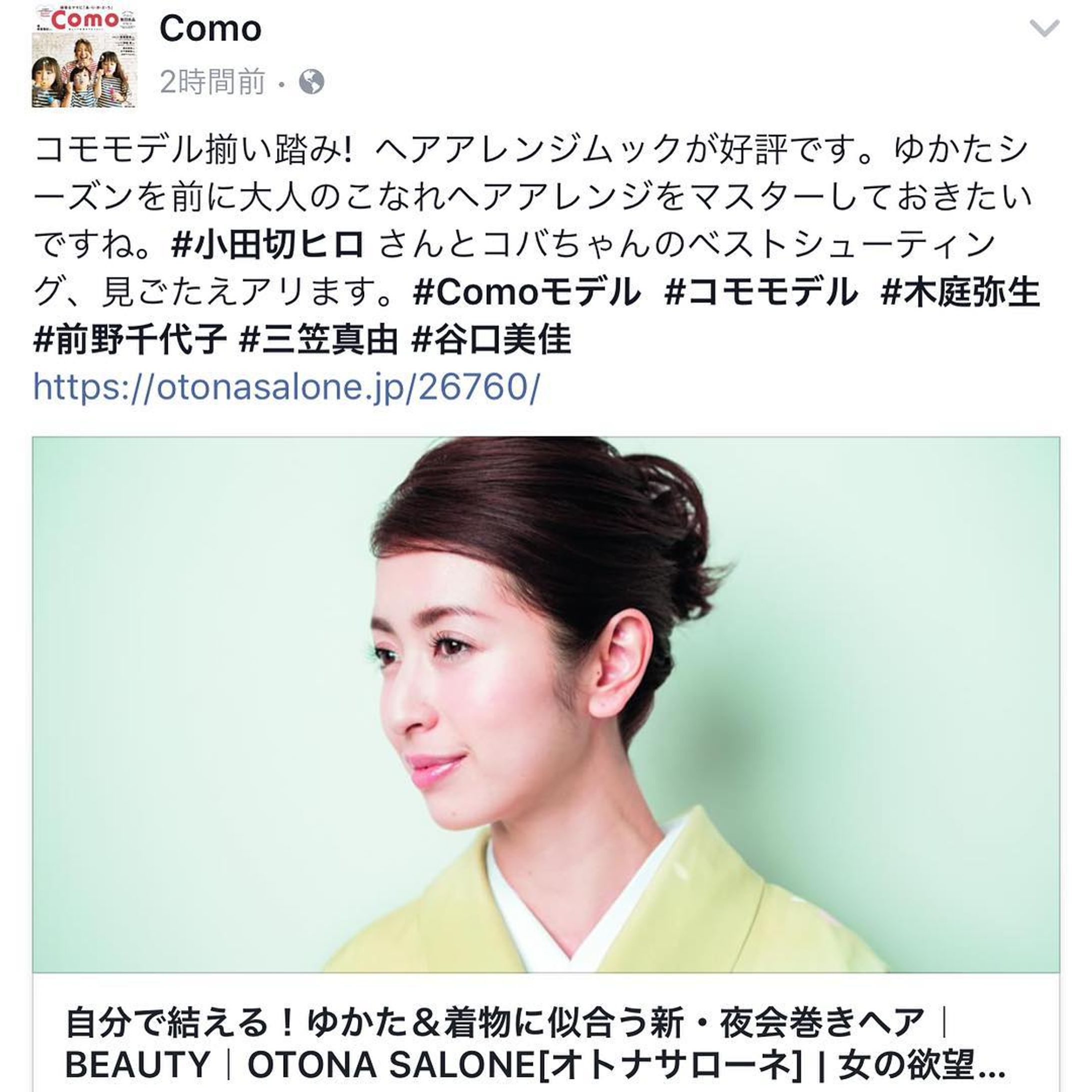 「着物＆ゆかたのヘアアレンジ」中ページ-1