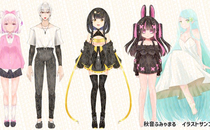 サンプル立ち絵