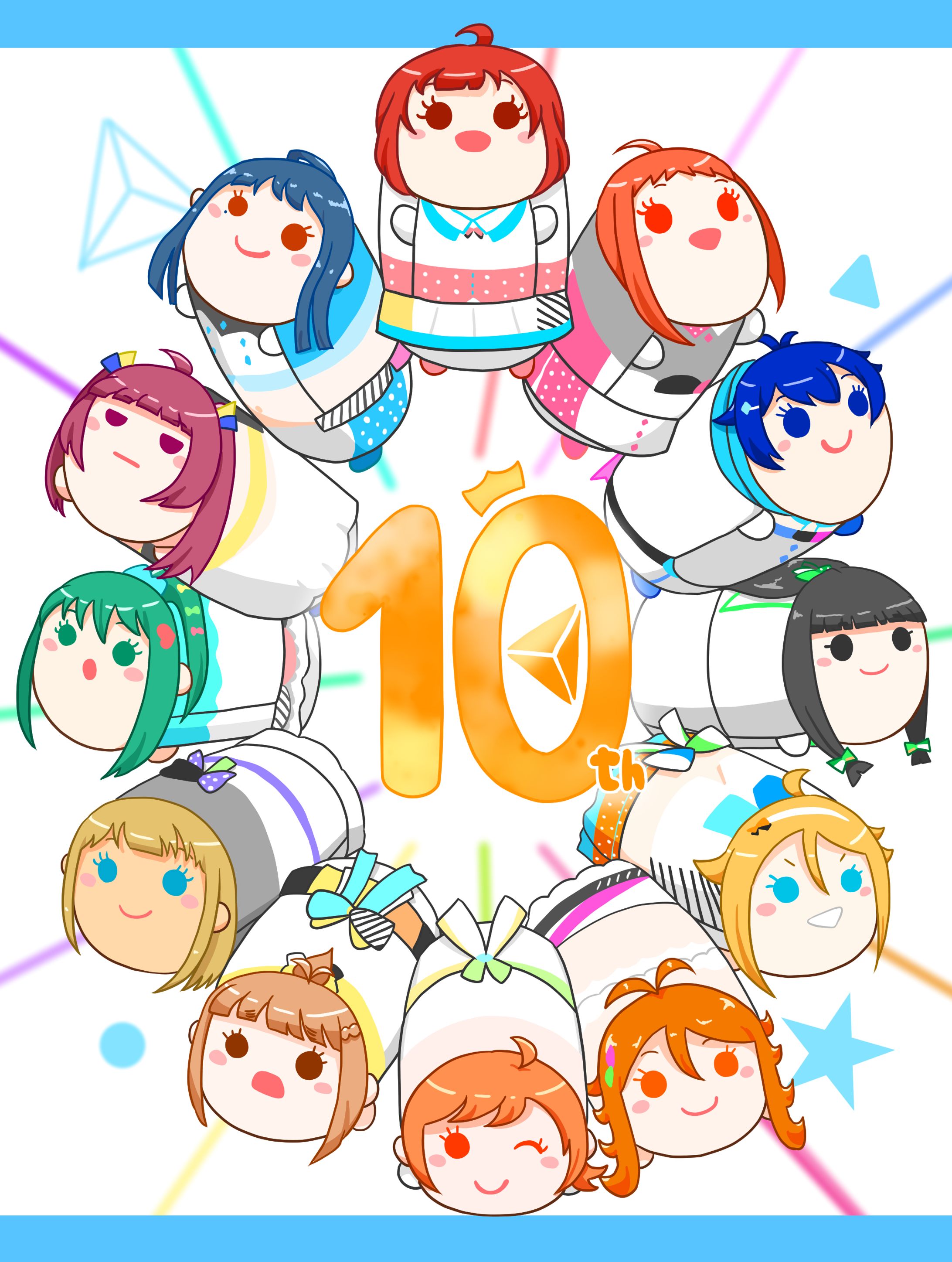 ナナシス10周年記念イラスト-1