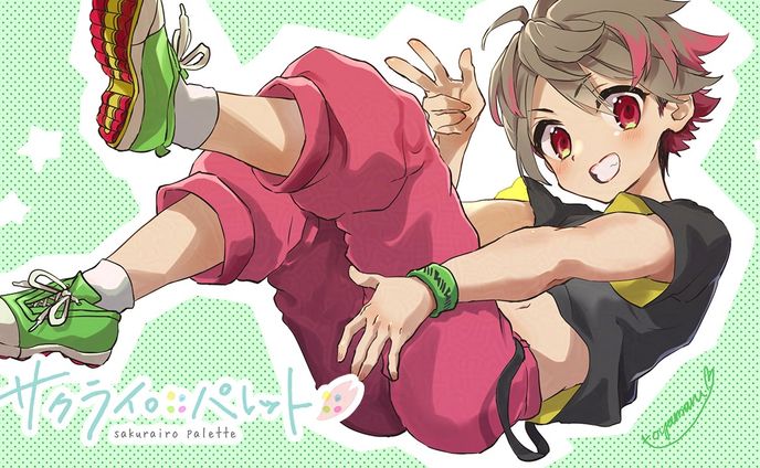 【OCキャラデザ＆イラスト】オリキャラの看板っコくん