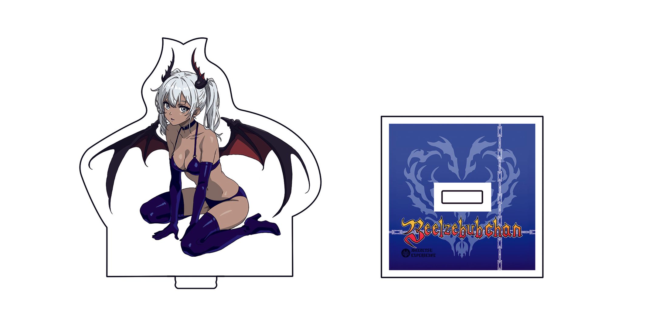 悶絶アクリルスタンドコレクション Beelzebub chan ＆ Beelzebub chan sticker SP セット-1