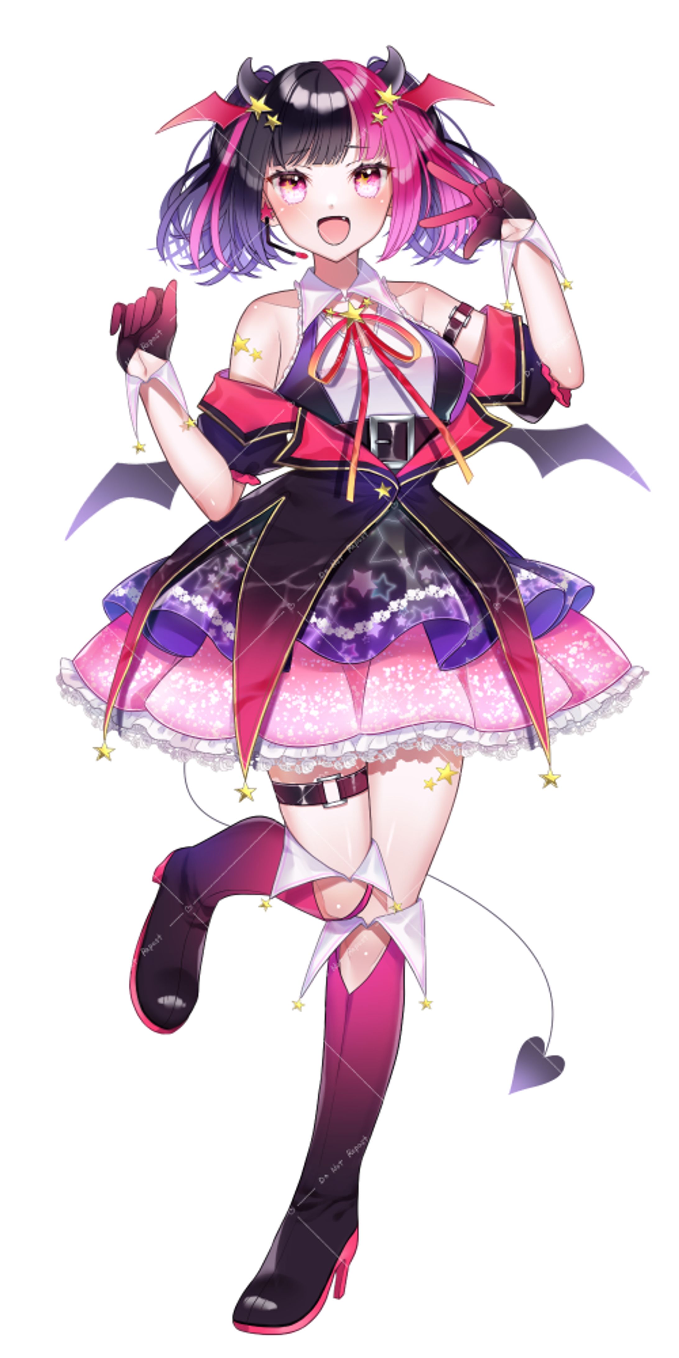 【works】魔乃リリン様　立ち絵-1