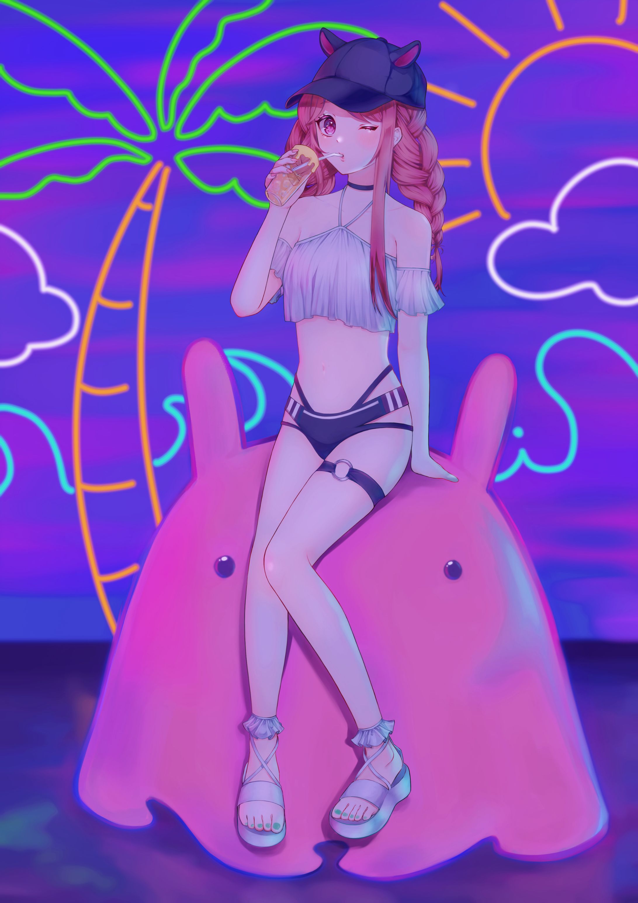 【第26回】萌えキャライラスト〈水着スタイル編〉応募作品-1