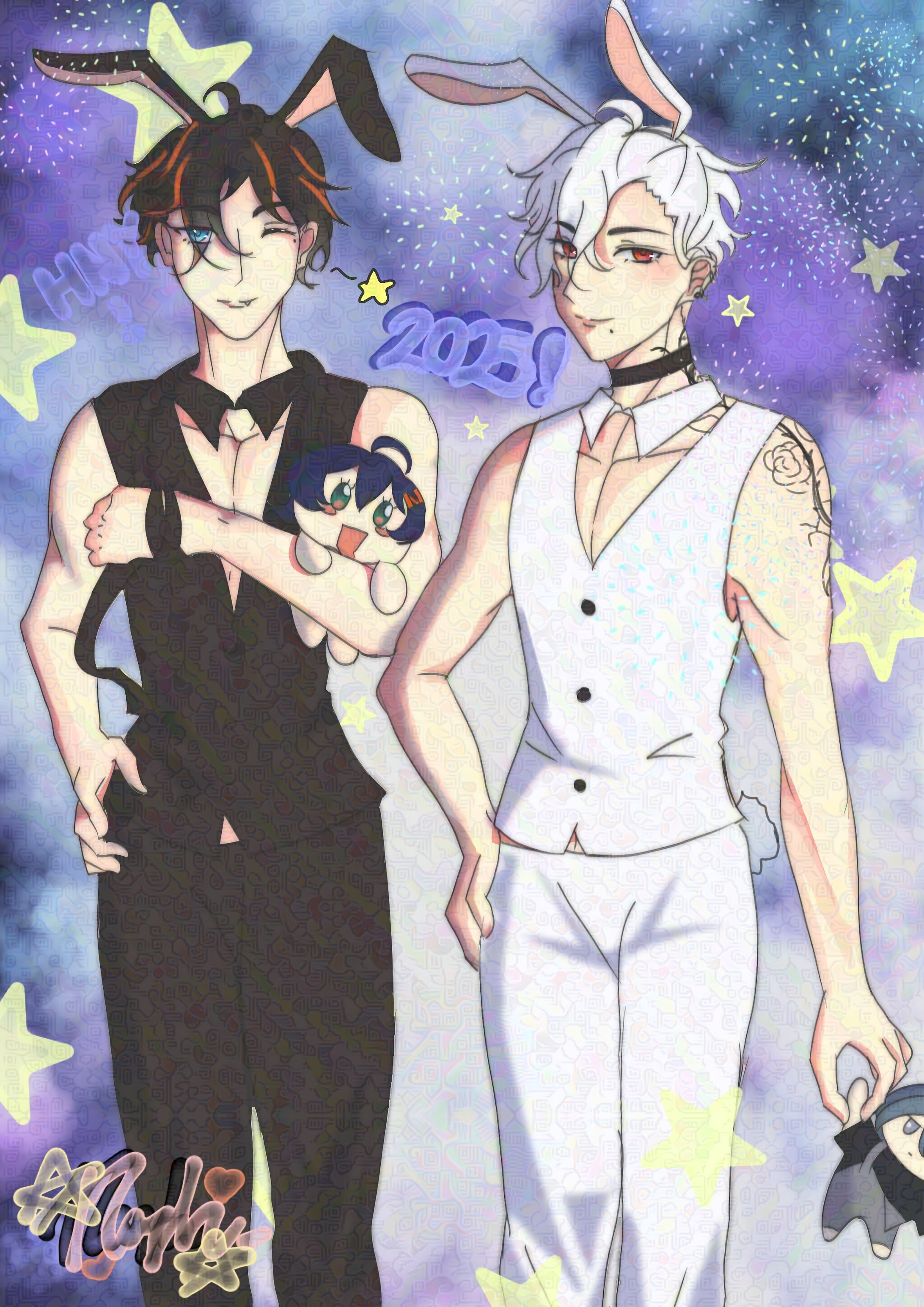 New year art Ocs-1