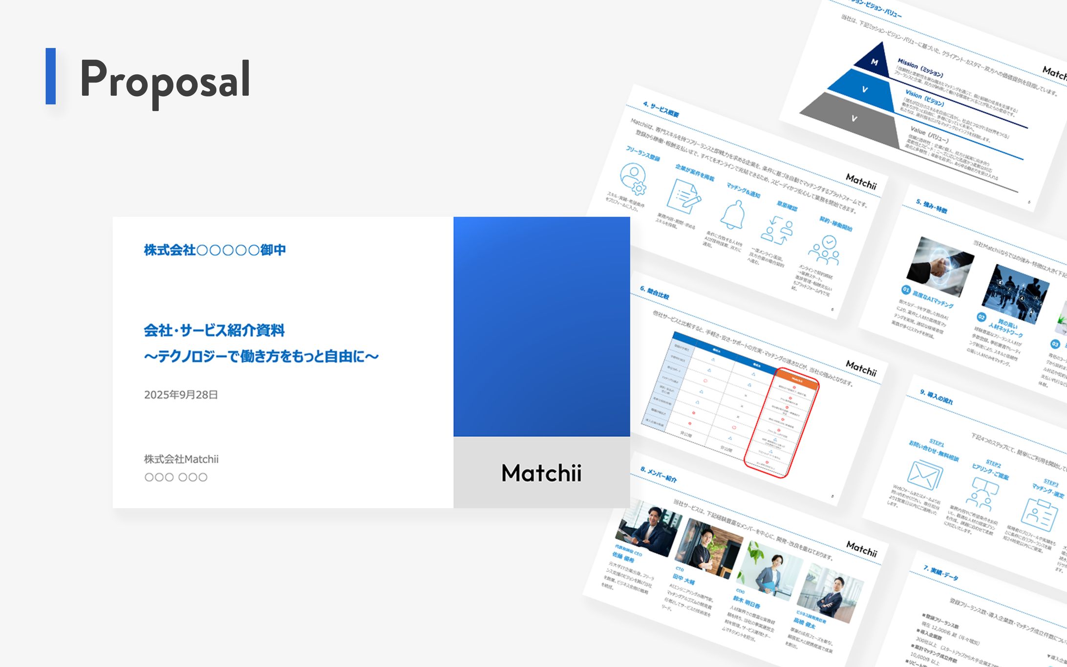 架空サービス紹介スライド制作-1