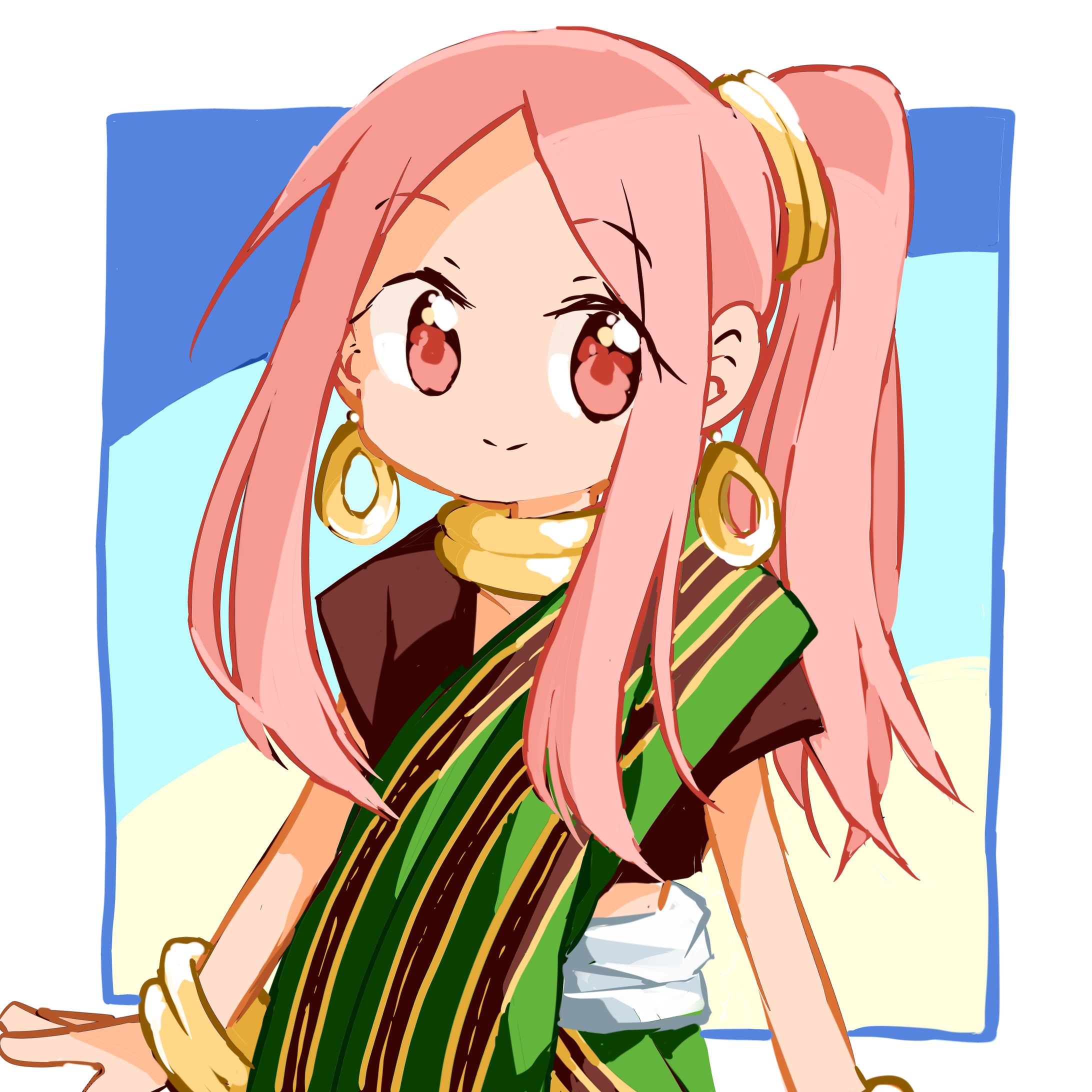 民族衣装女の子-1