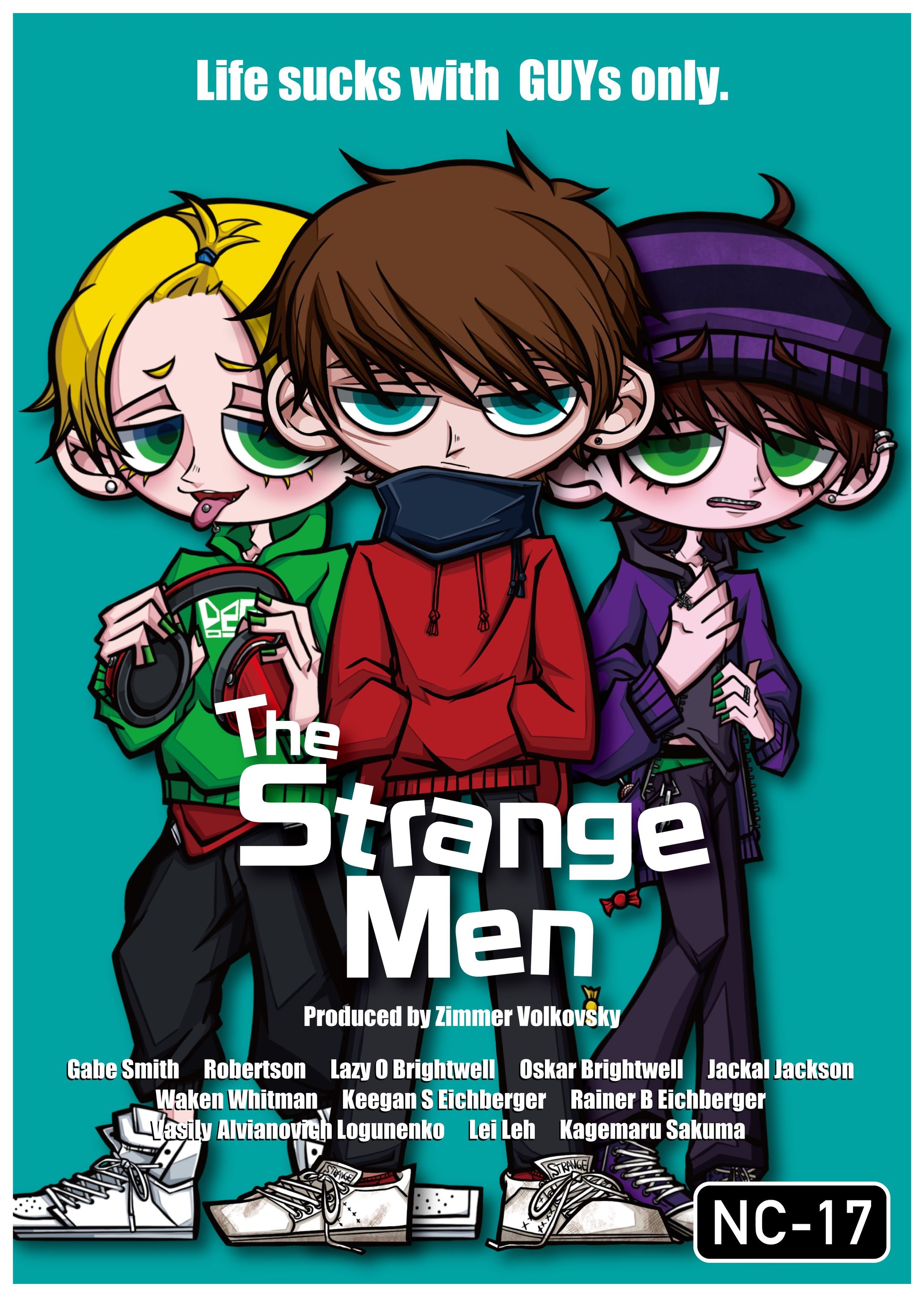 アニメ映画風ポスター(oc)-1