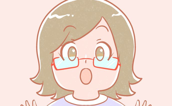 女性のアイコン風カットイラスト